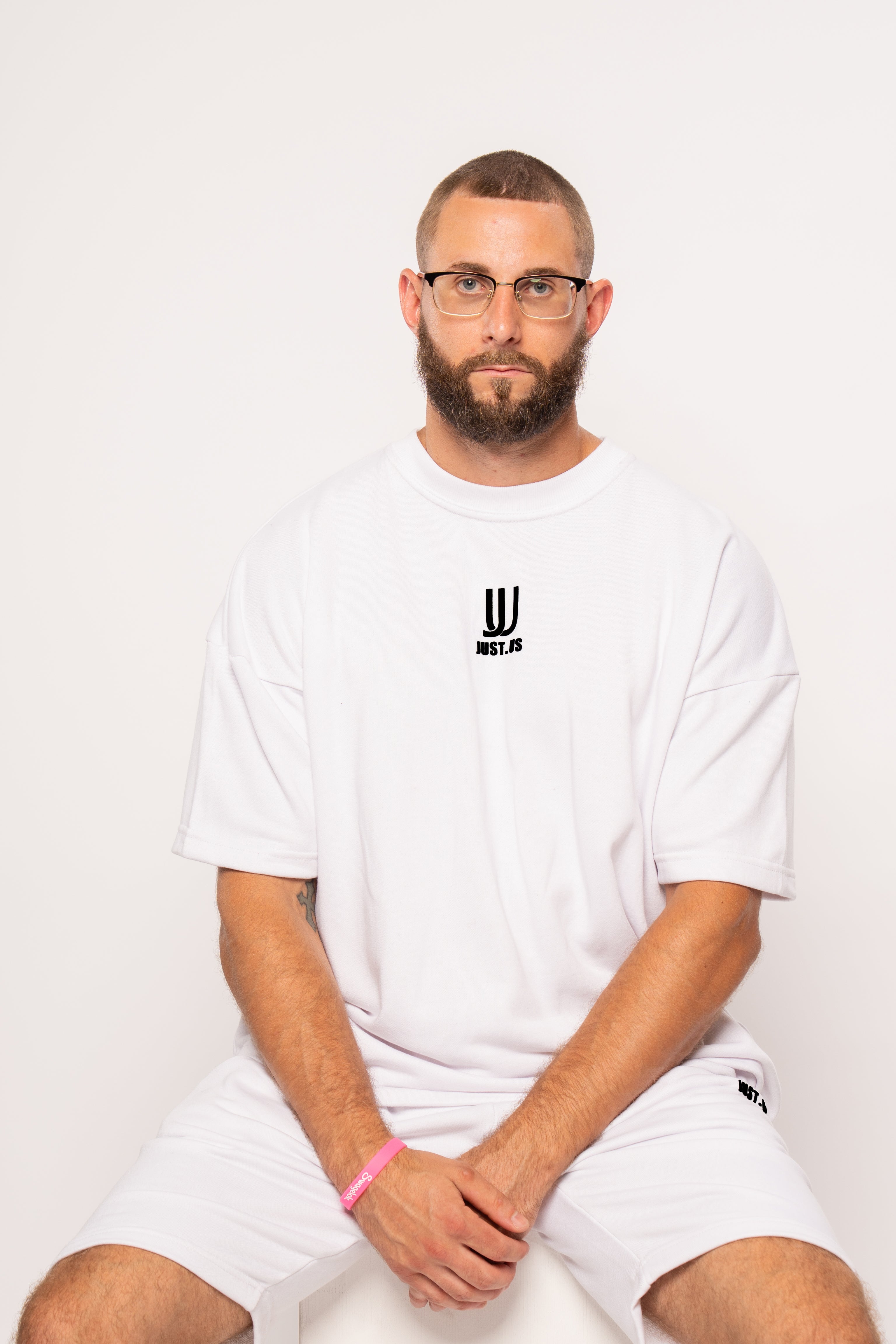 Men’s Drop Shoulder Shirt + Shorts – Just.us