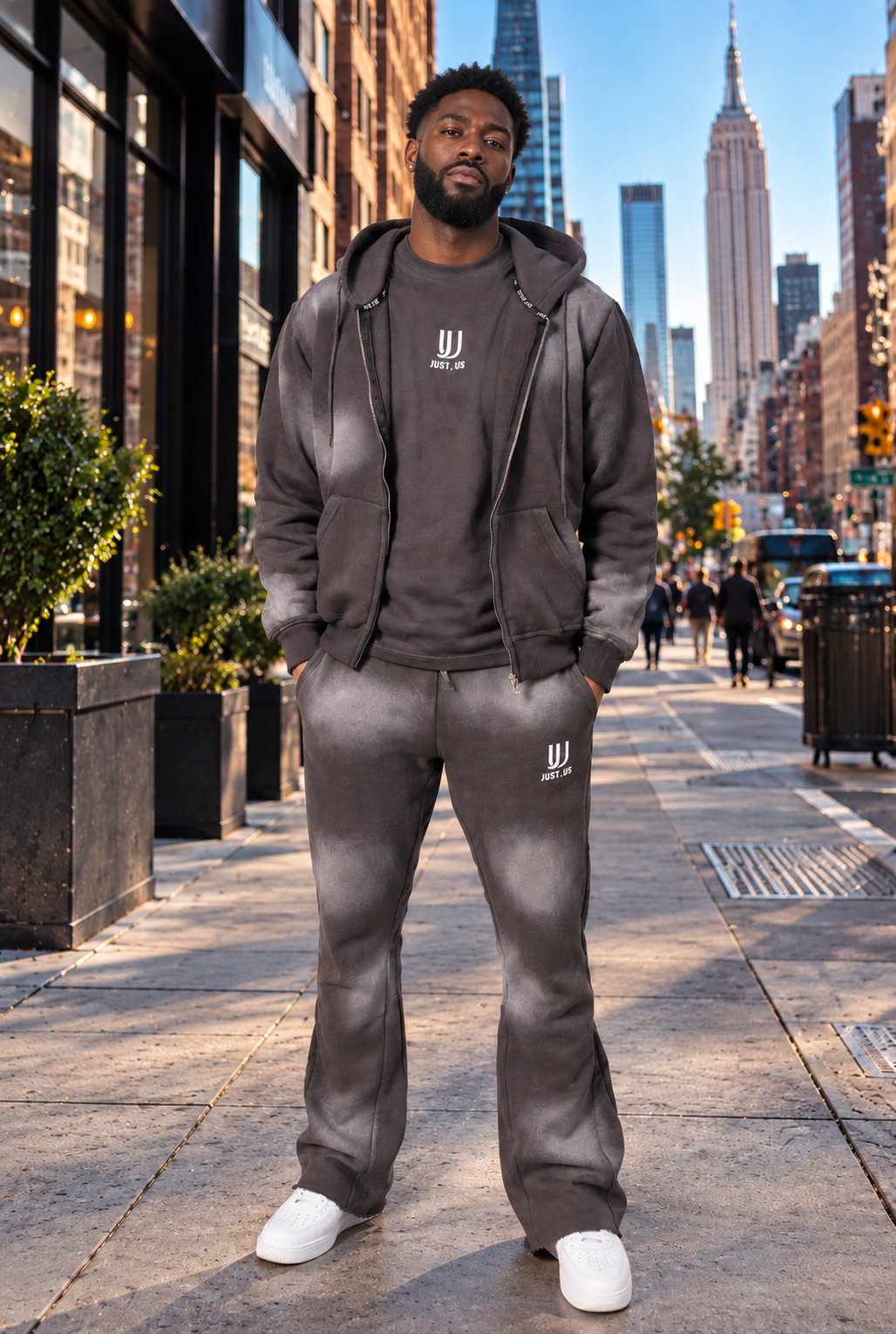 Classic Hoodie with Flares SPRAY