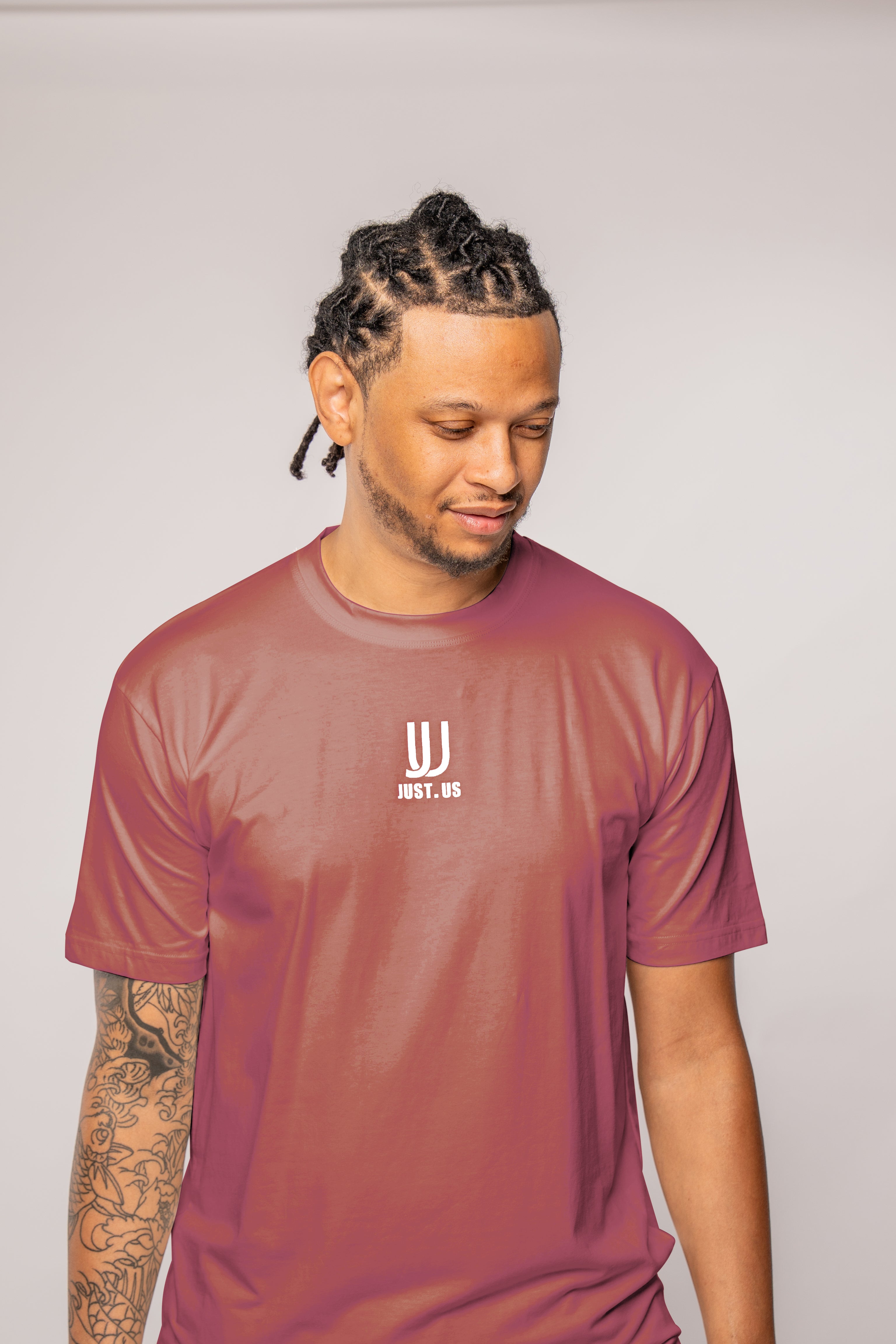 Men’s Drop Shoulder Shirt + Shorts – Just.us
