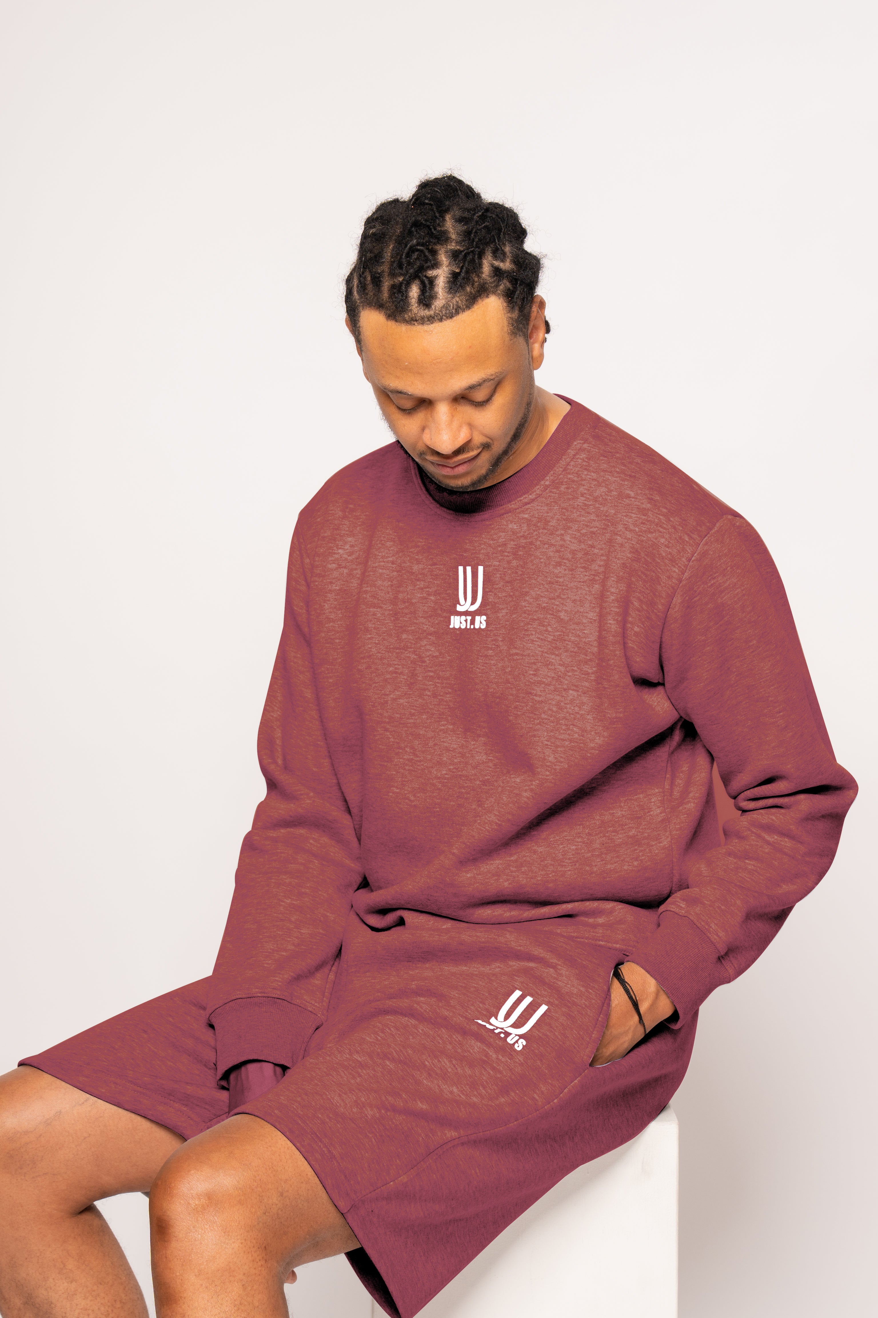 Men’s Shorts + Sweatshirt Set – Comfort Meets Style
