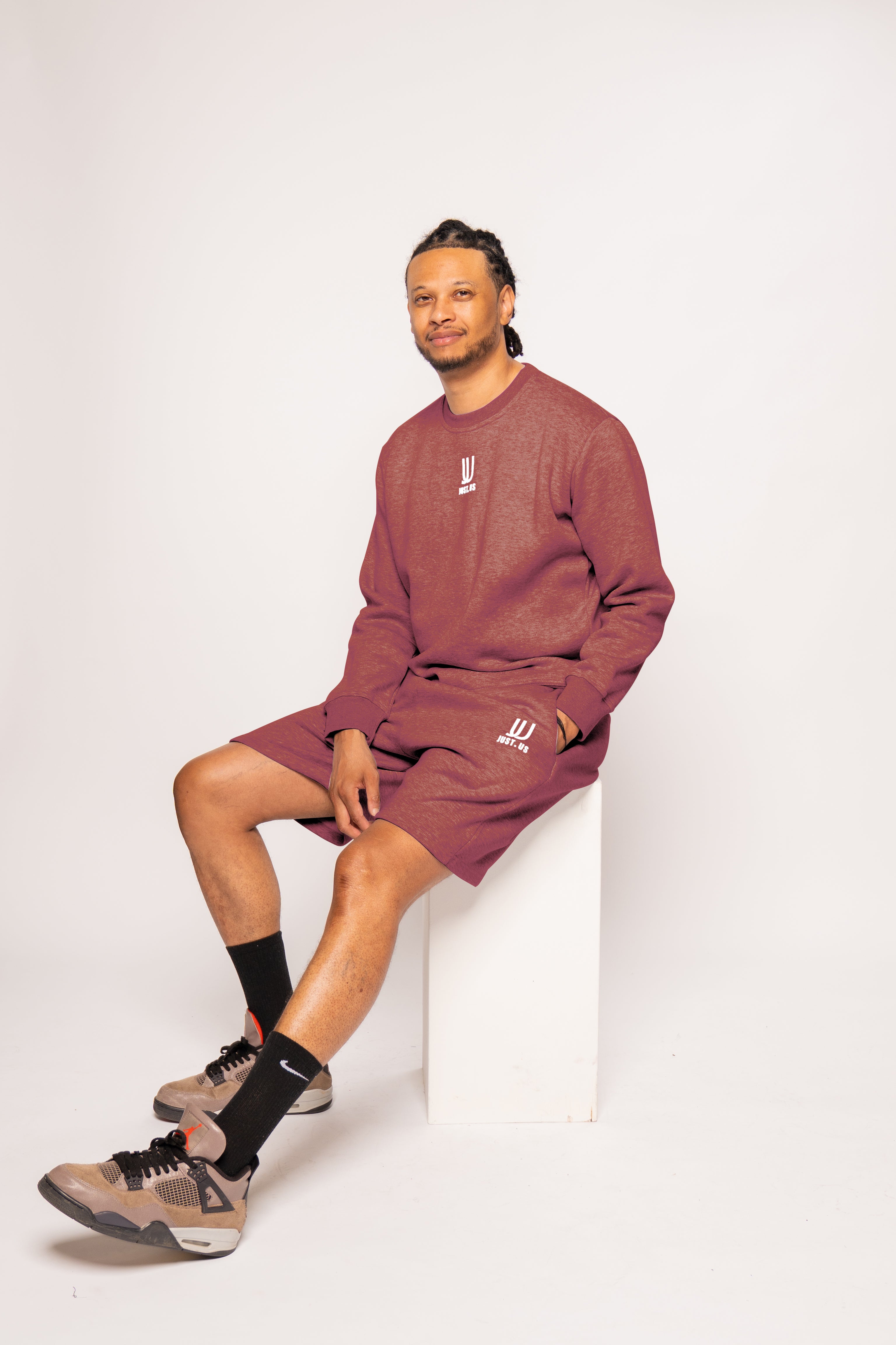 Men’s Shorts + Sweatshirt Set – Comfort Meets Style