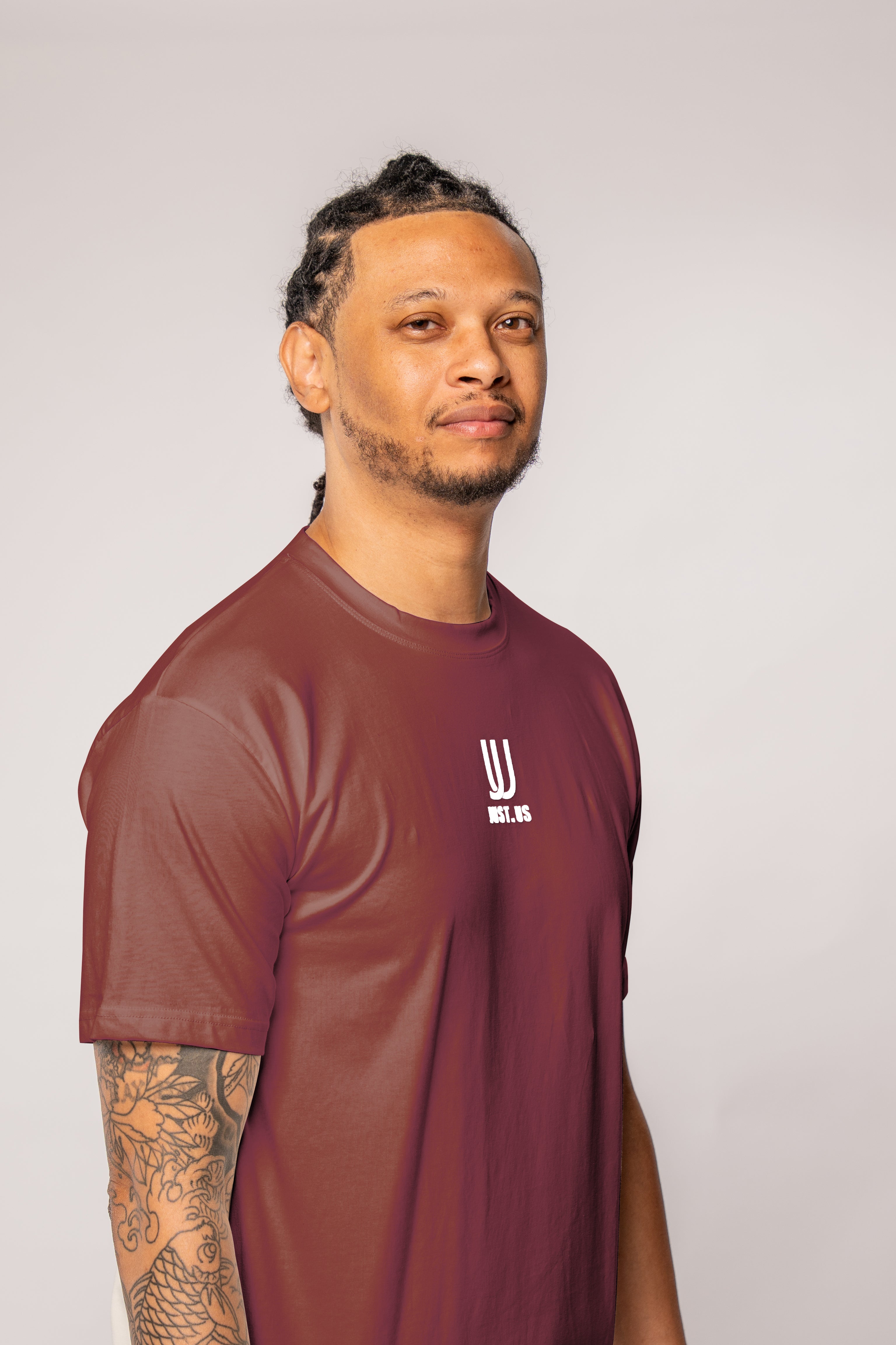 Men’s Drop Shoulder Shirt + Shorts – Just.us