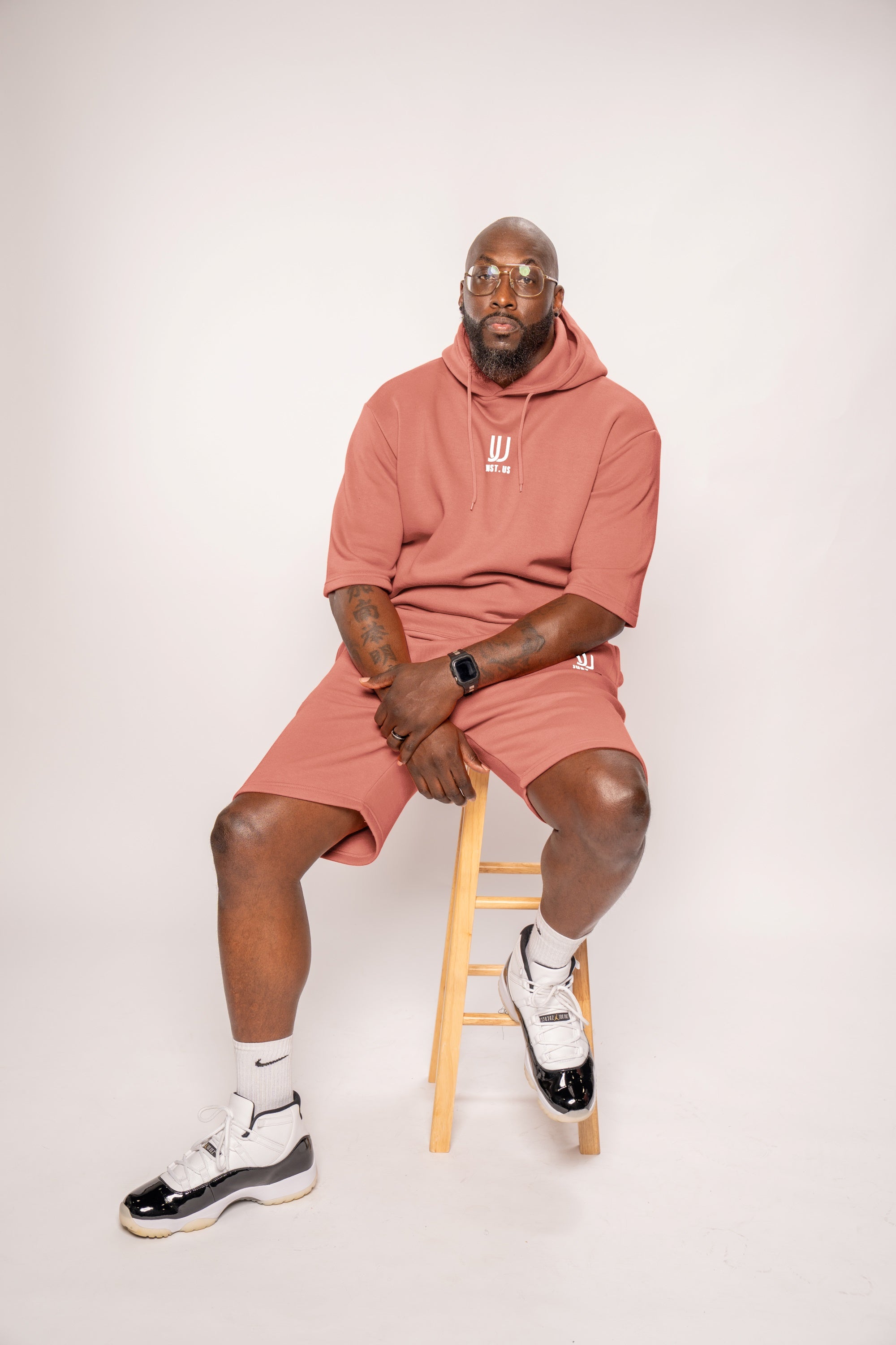 Men’s Drop Shoulder Shirt + Shorts – Just.us