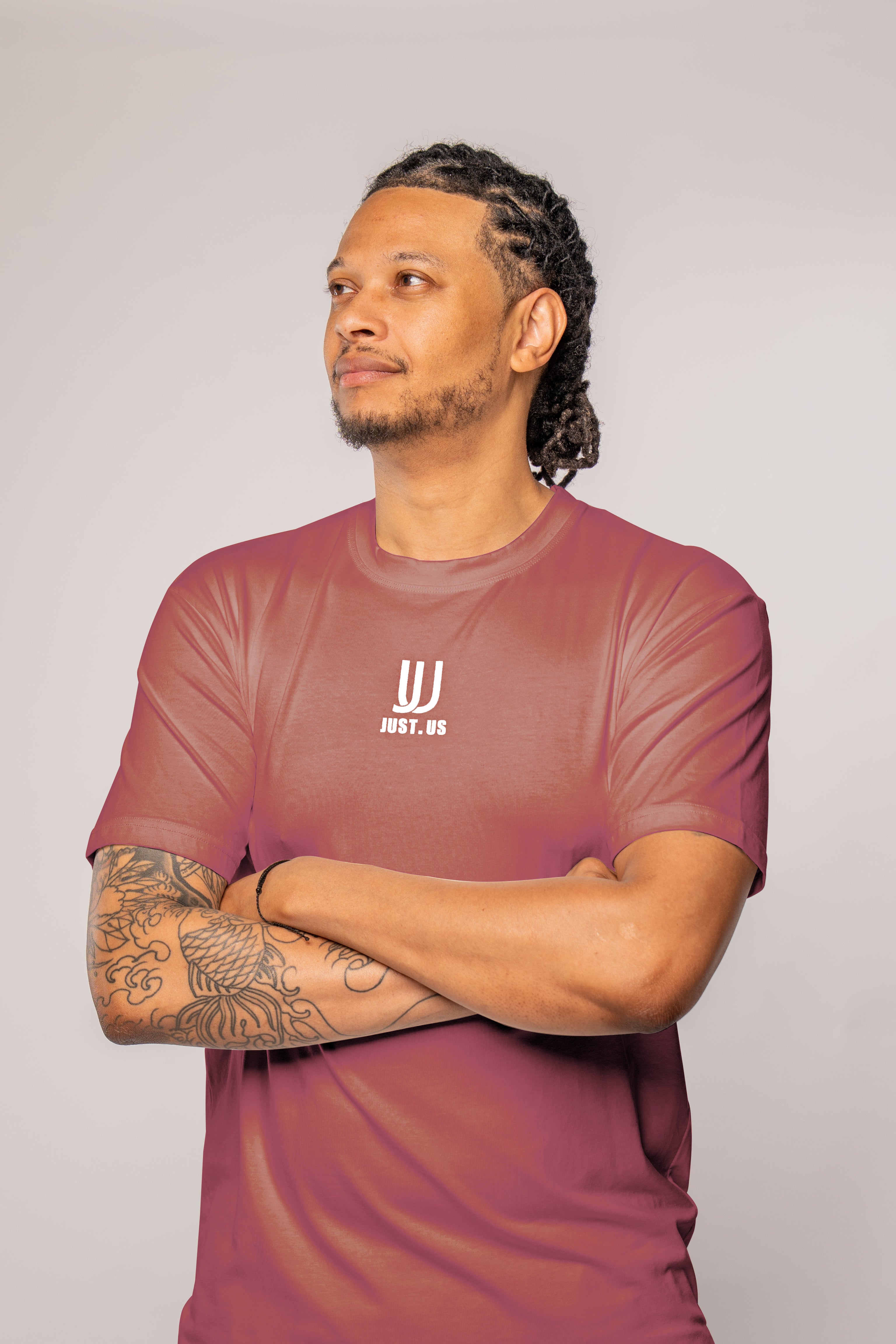 Men’s Drop Shoulder Shirt + Shorts – Just.us