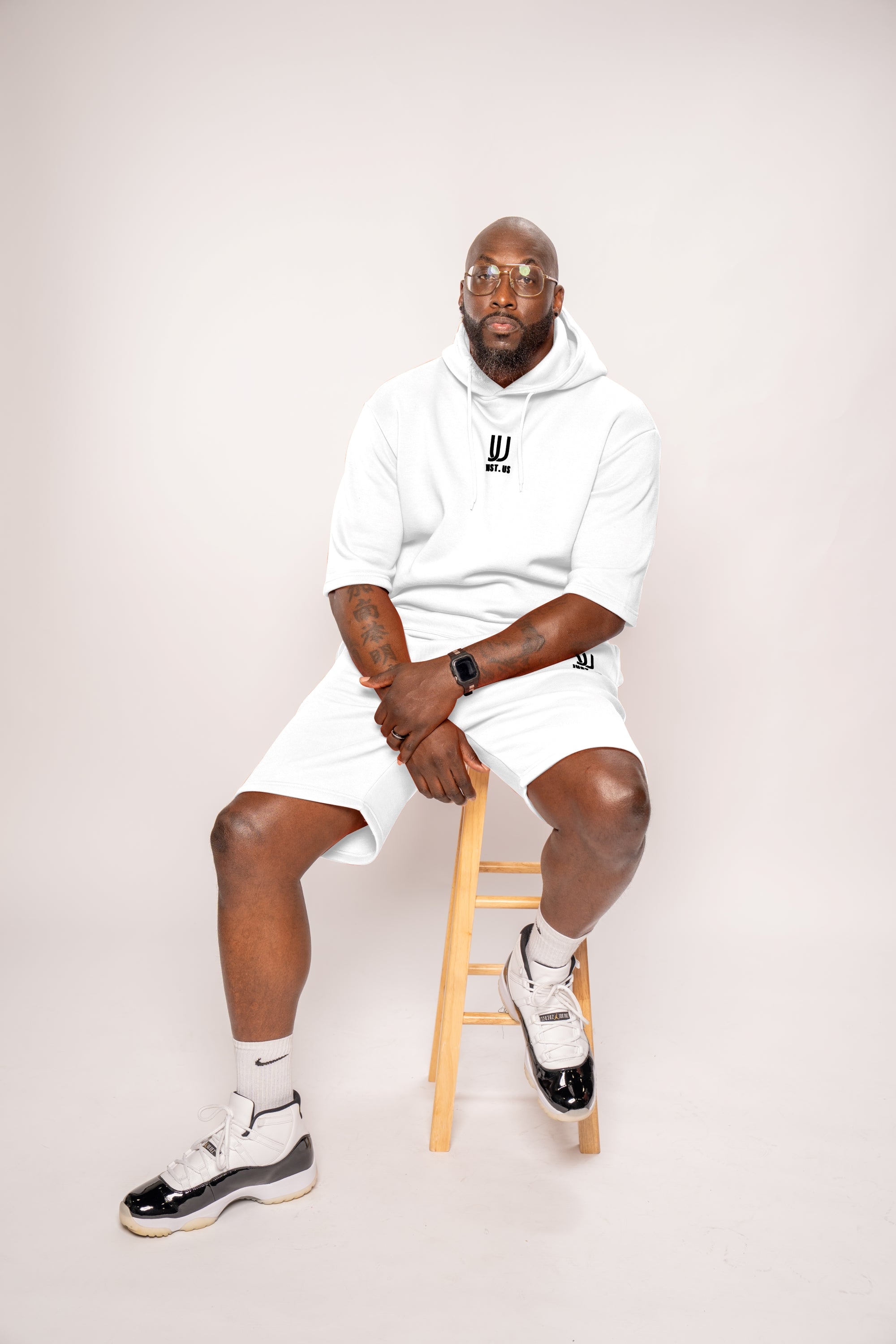 Men’s Drop Shoulder Shirt + Shorts – Just.us
