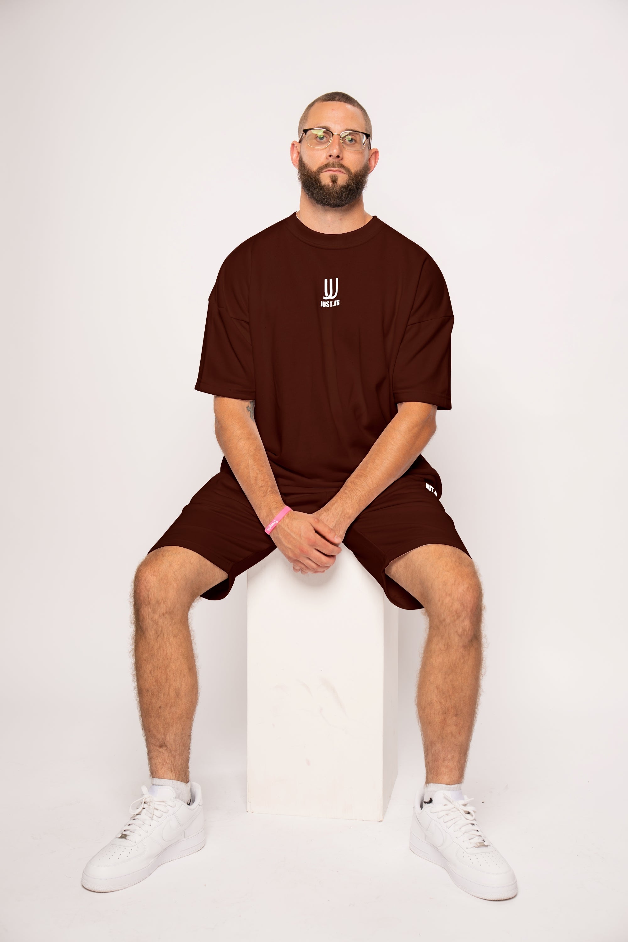 Men’s Drop Shoulder Shirt + Shorts – Just.us