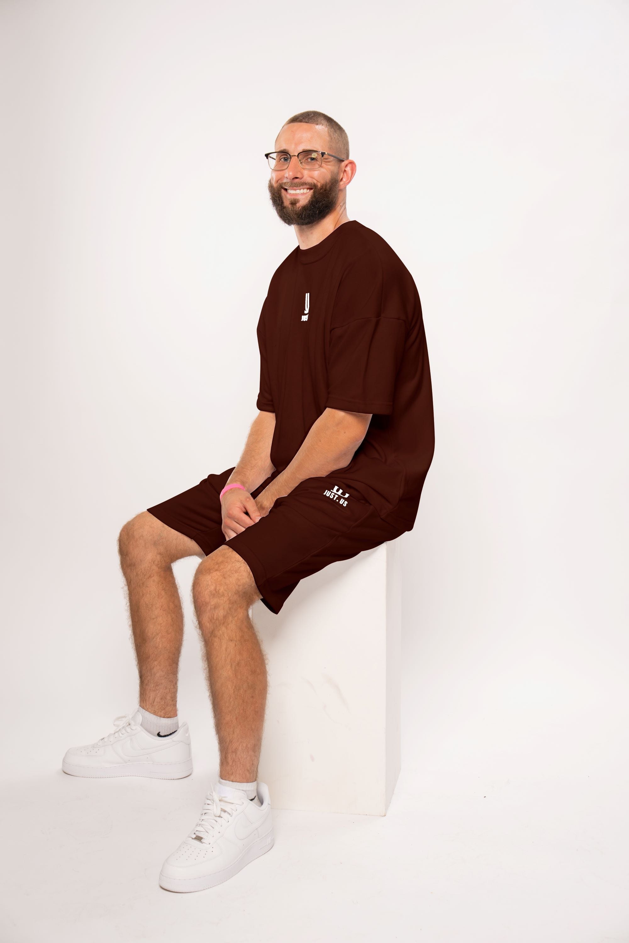 Men’s Drop Shoulder Shirt + Shorts – Just.us