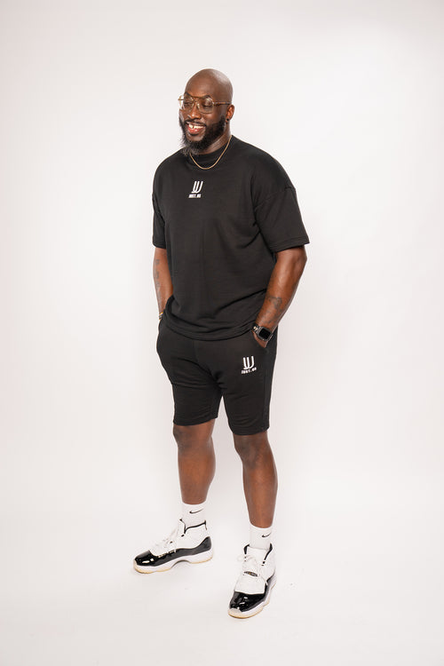 Men’s Drop Shoulder Shirt + Shorts – Just.us