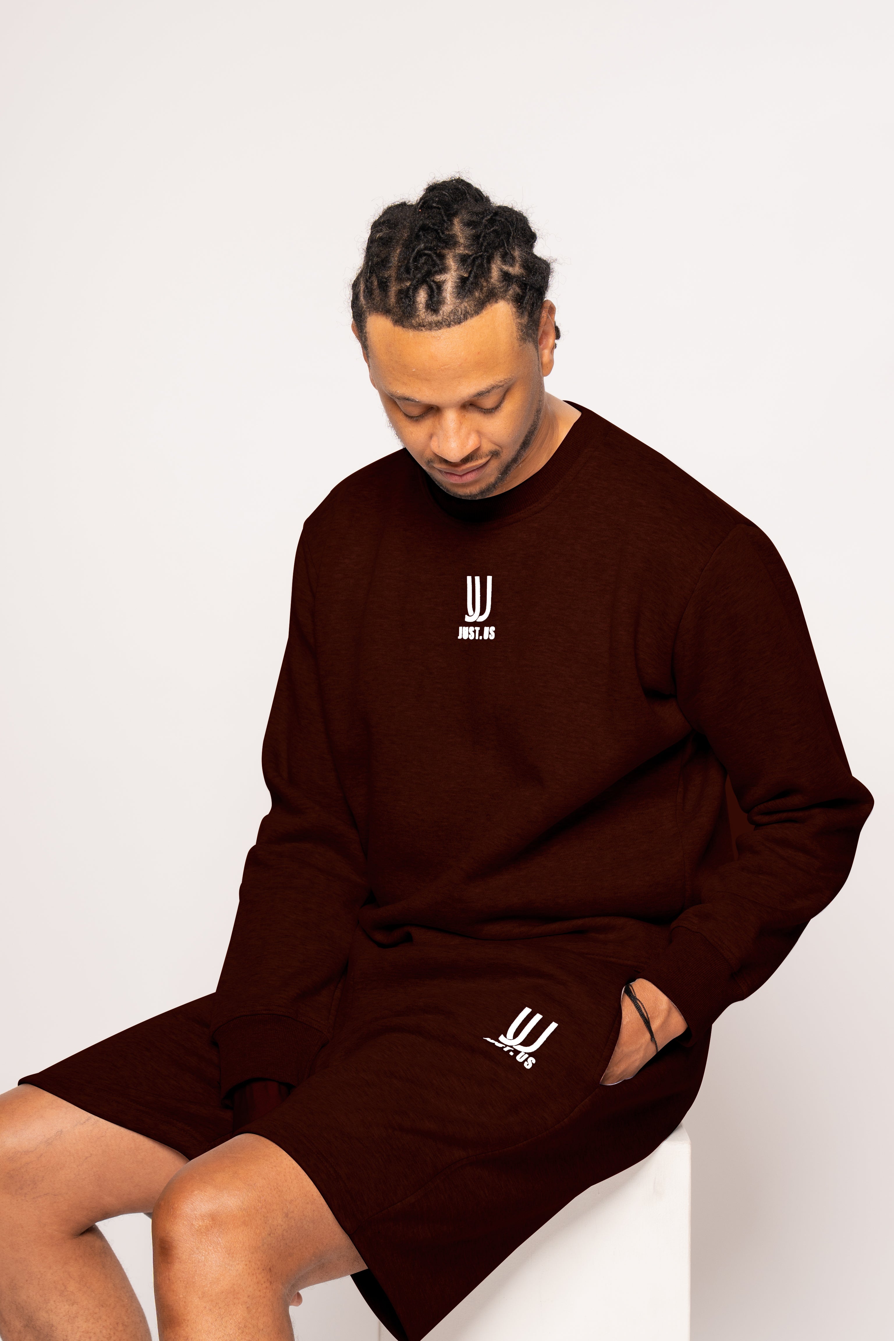 Men’s Shorts + Sweatshirt Set – Comfort Meets Style
