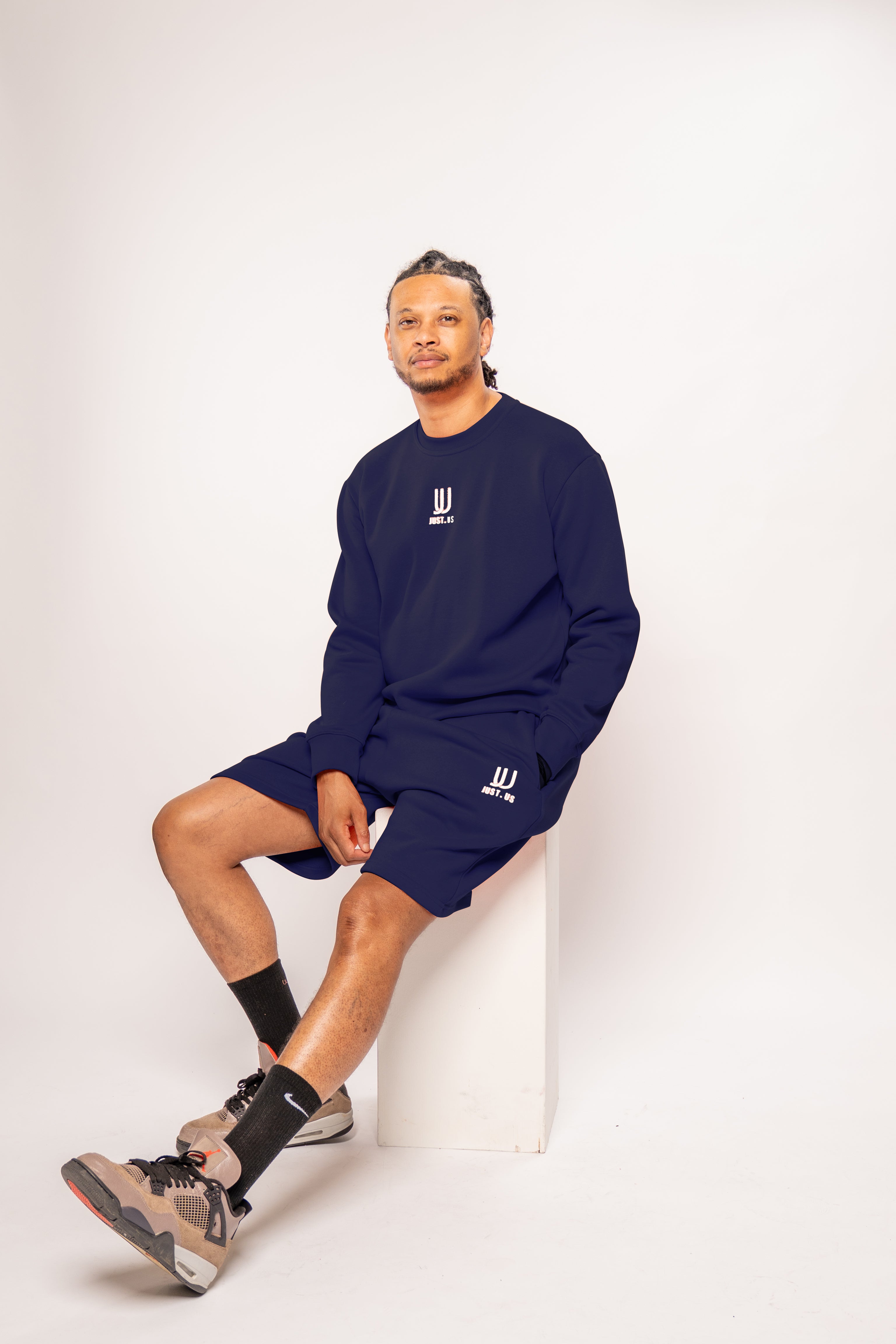 Men’s Shorts + Sweatshirt Set – Comfort Meets Style