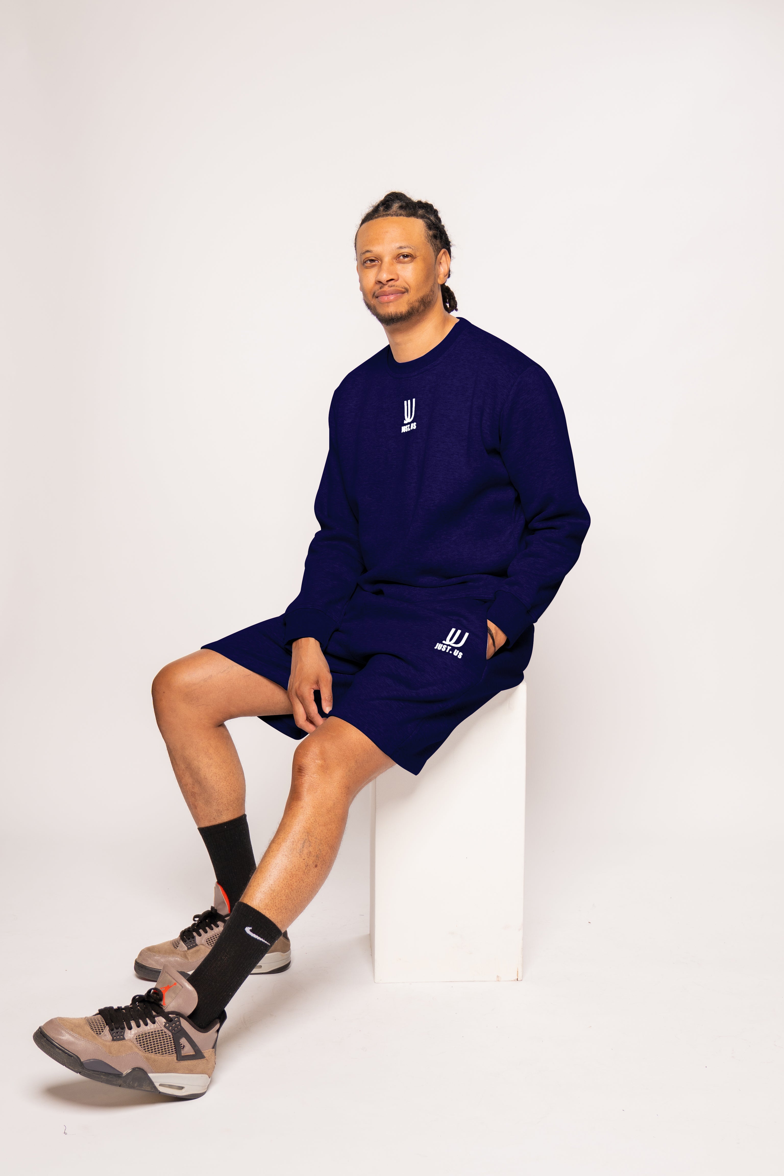 Men’s Shorts + Sweatshirt Set – Comfort Meets Style