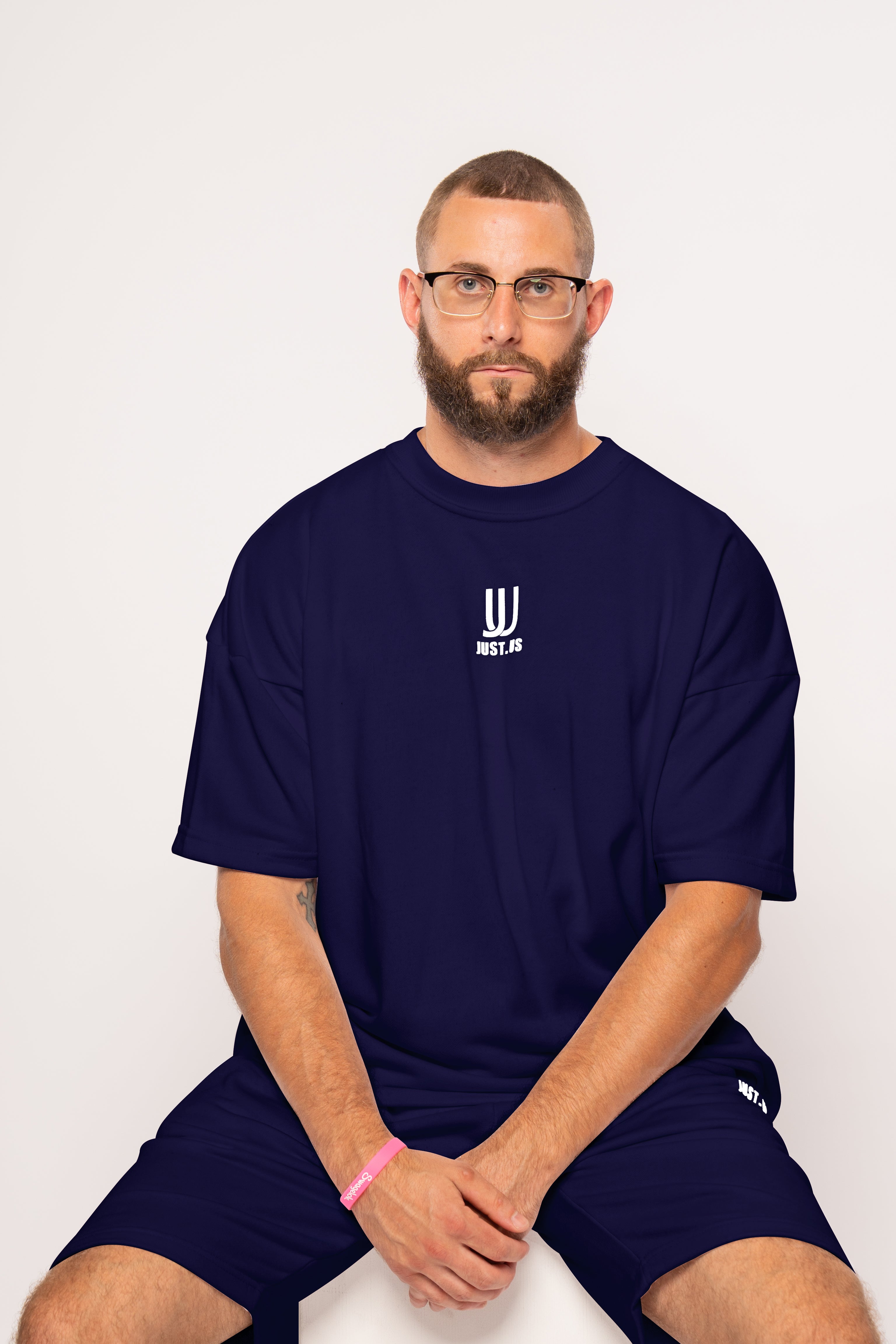 Men’s Drop Shoulder Shirt + Shorts – Just.us