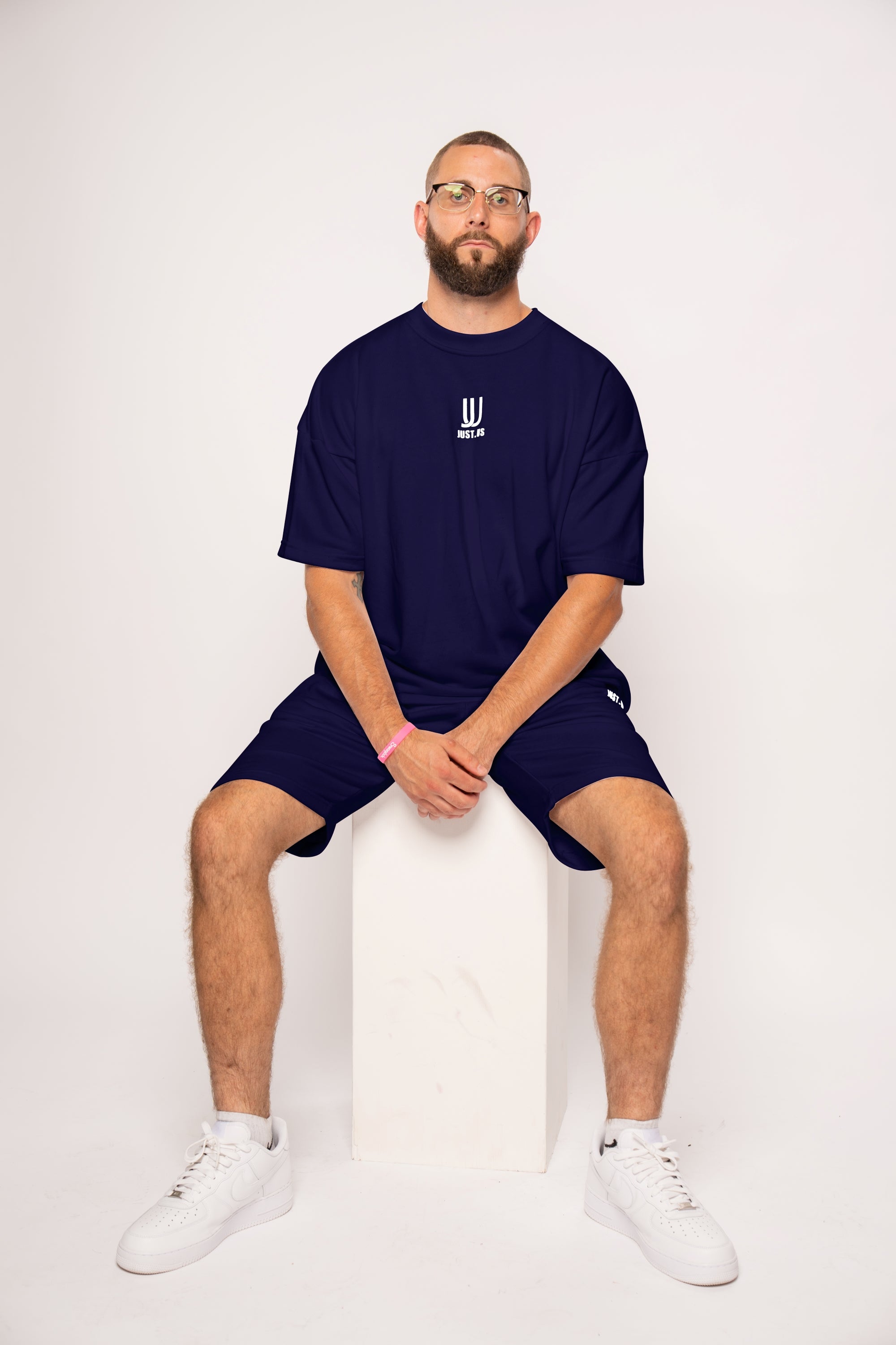 Men’s Drop Shoulder Shirt + Shorts – Just.us