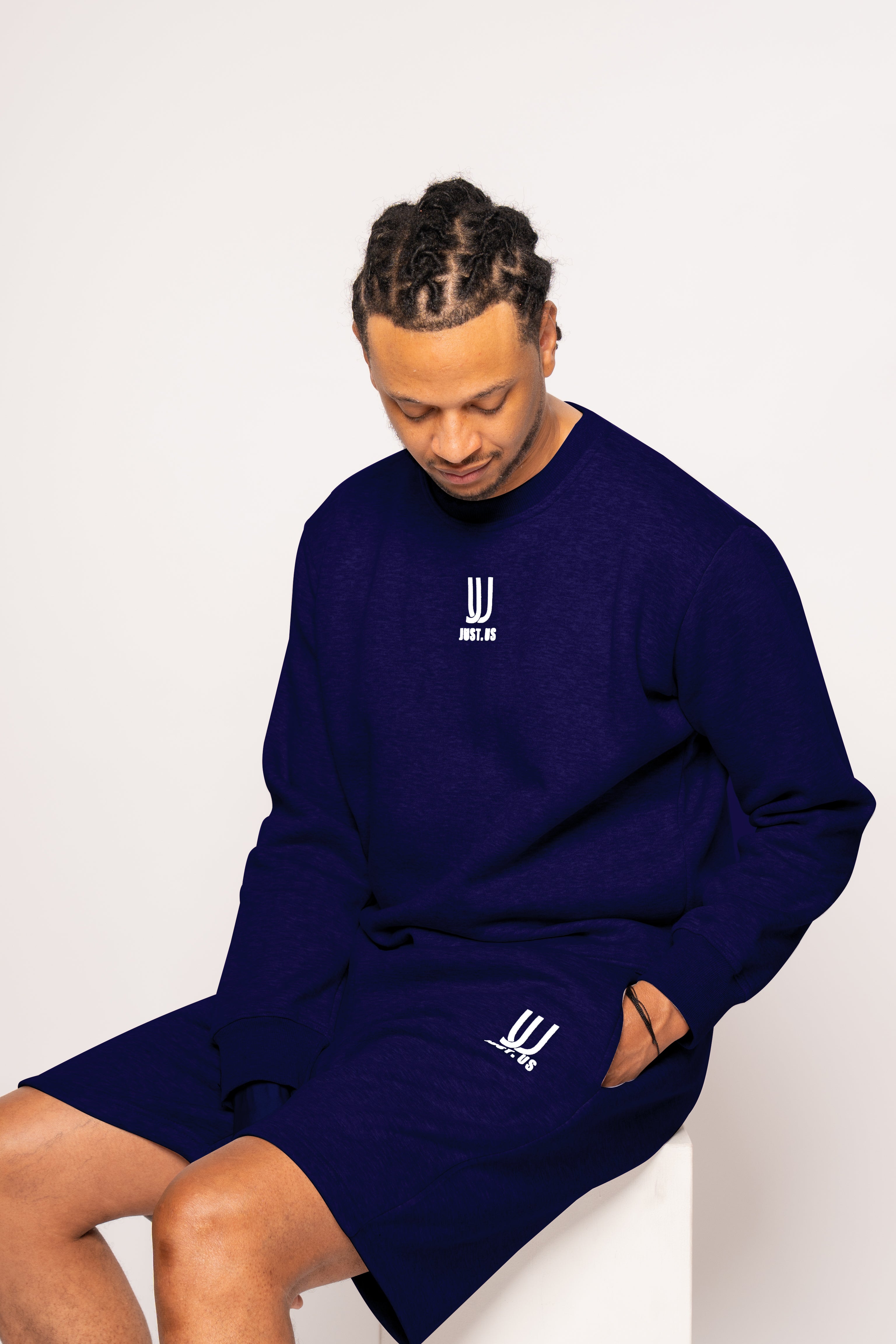 Men’s Shorts + Sweatshirt Set – Comfort Meets Style