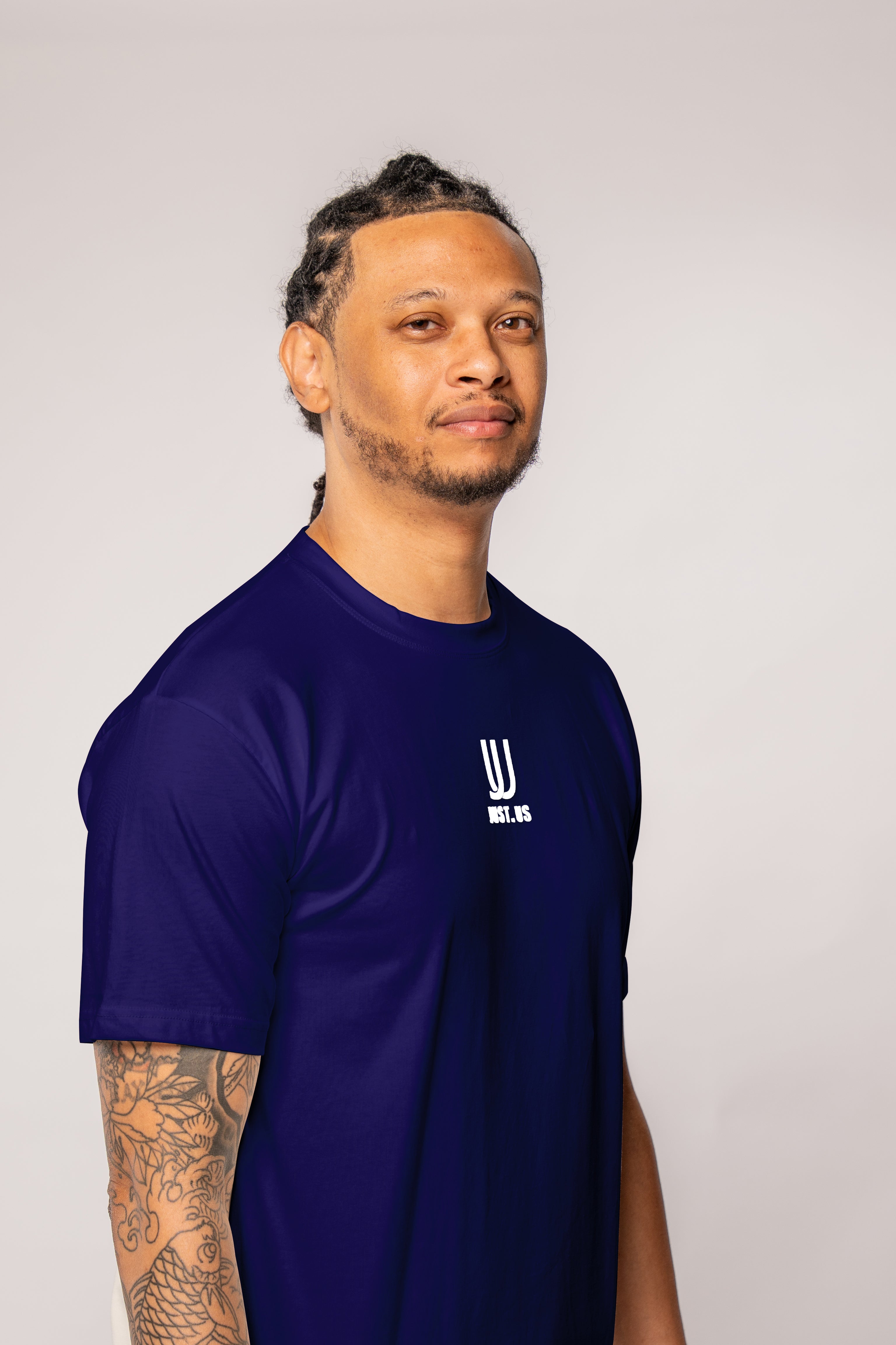Men’s Drop Shoulder Shirt + Shorts – Just.us