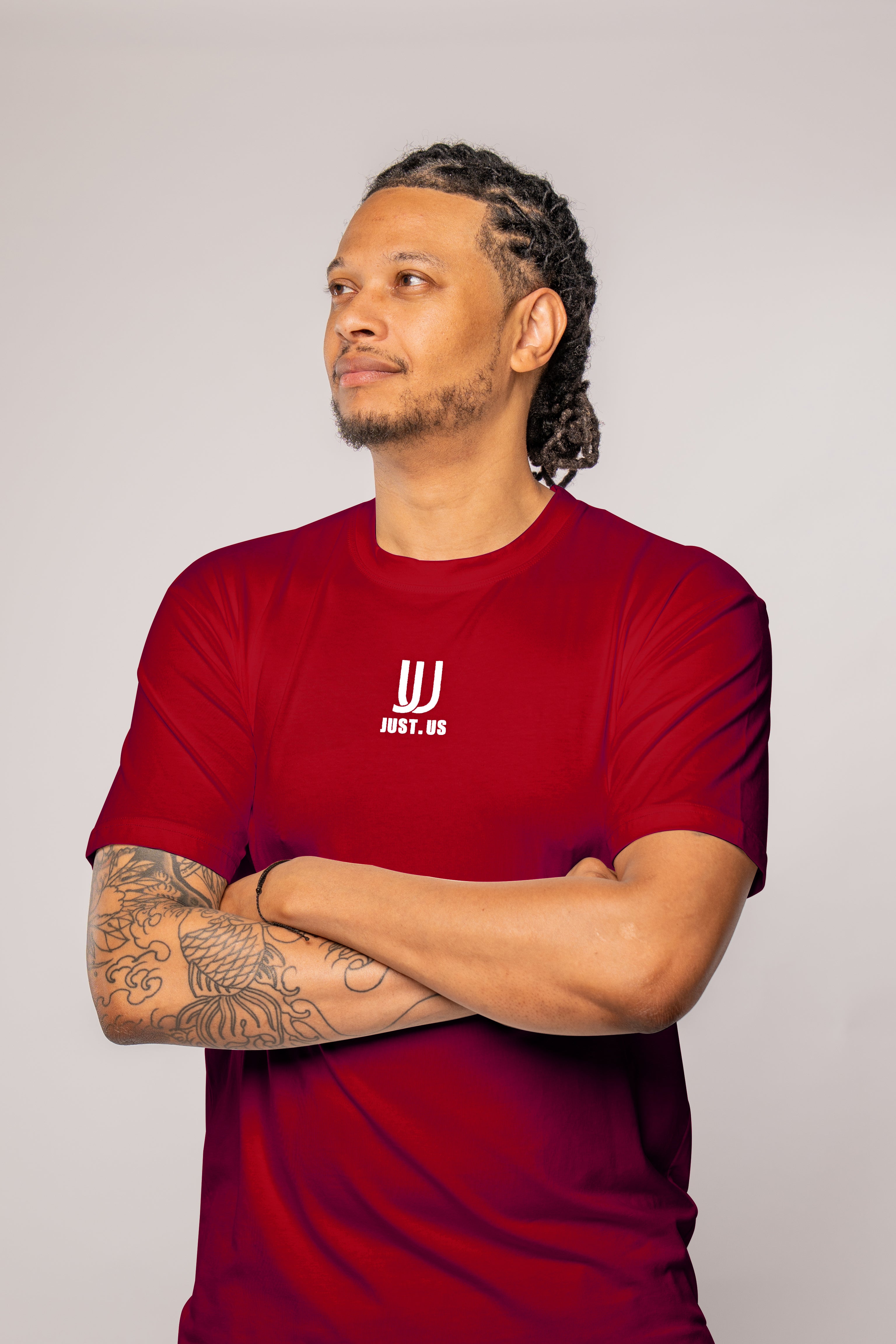 Men’s Drop Shoulder Shirt + Shorts – Just.us