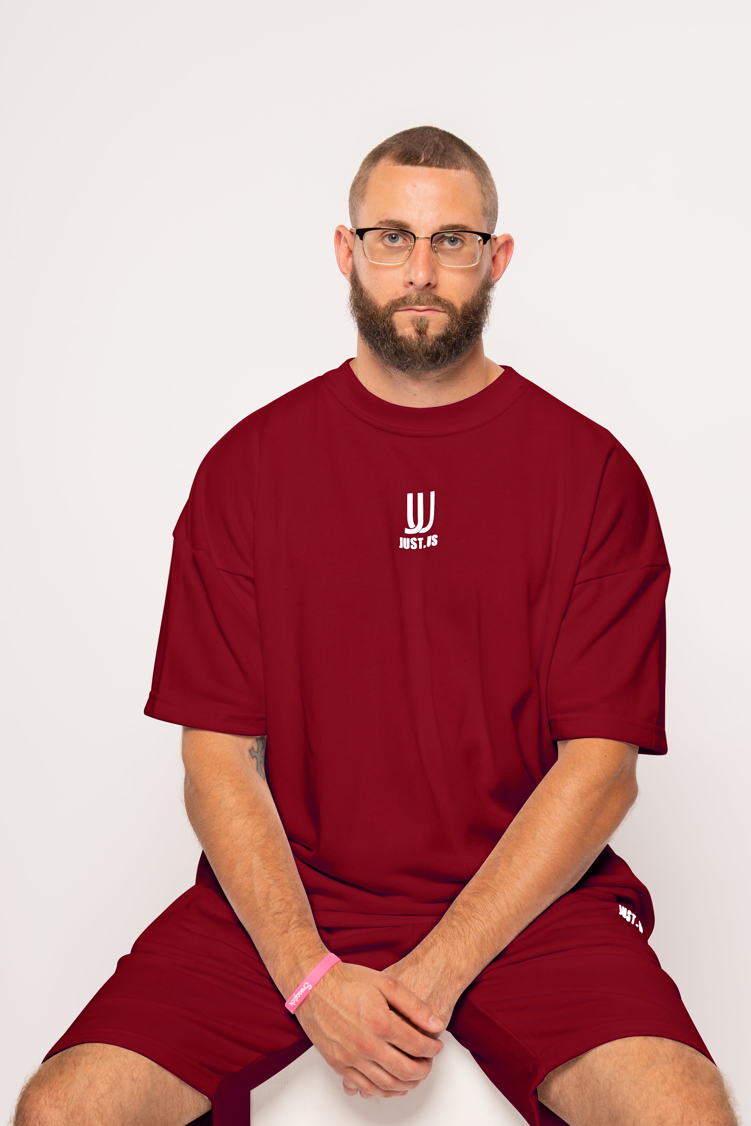 Men’s Drop Shoulder Shirt + Shorts – Just.us