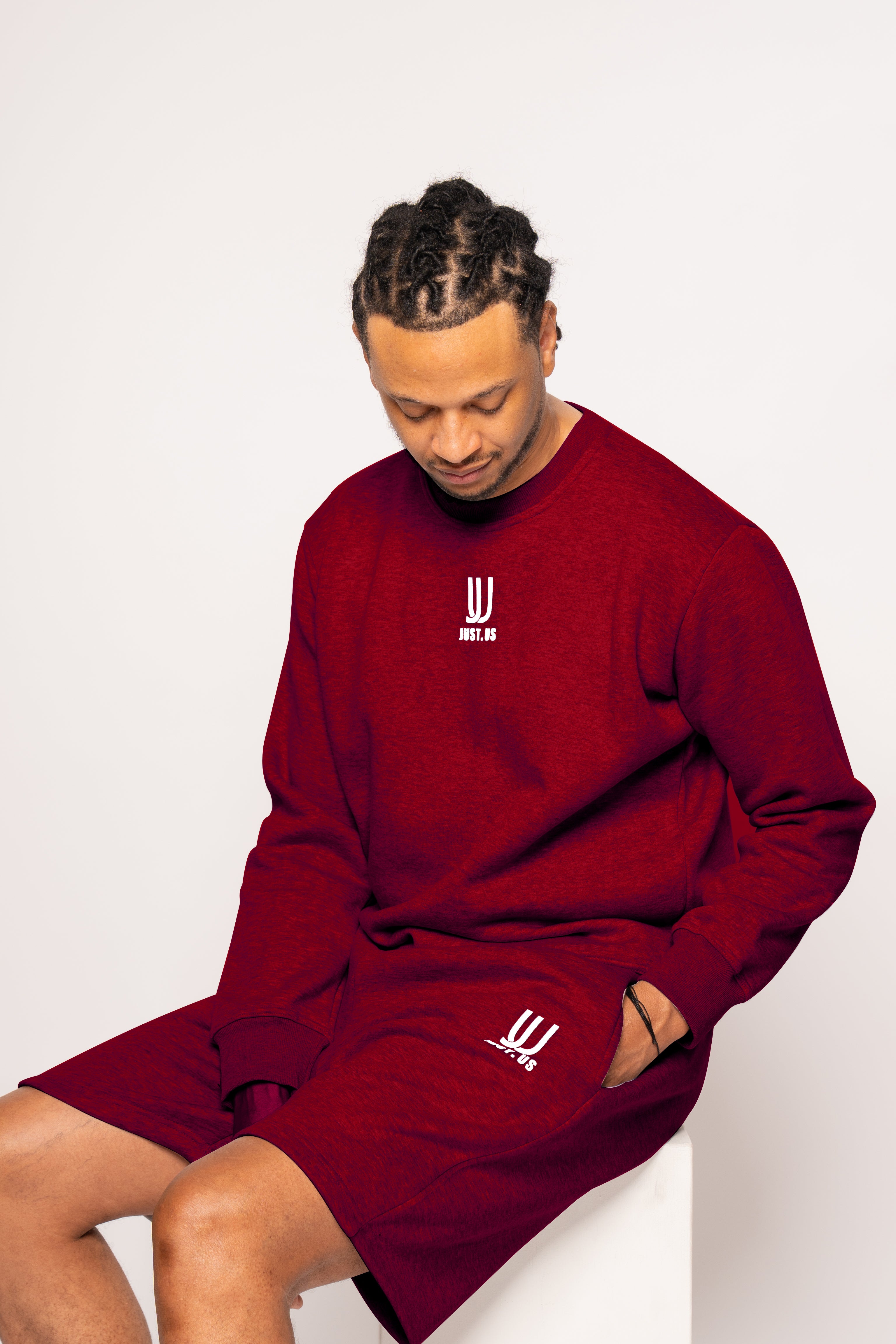 Men’s Shorts + Sweatshirt Set – Comfort Meets Style