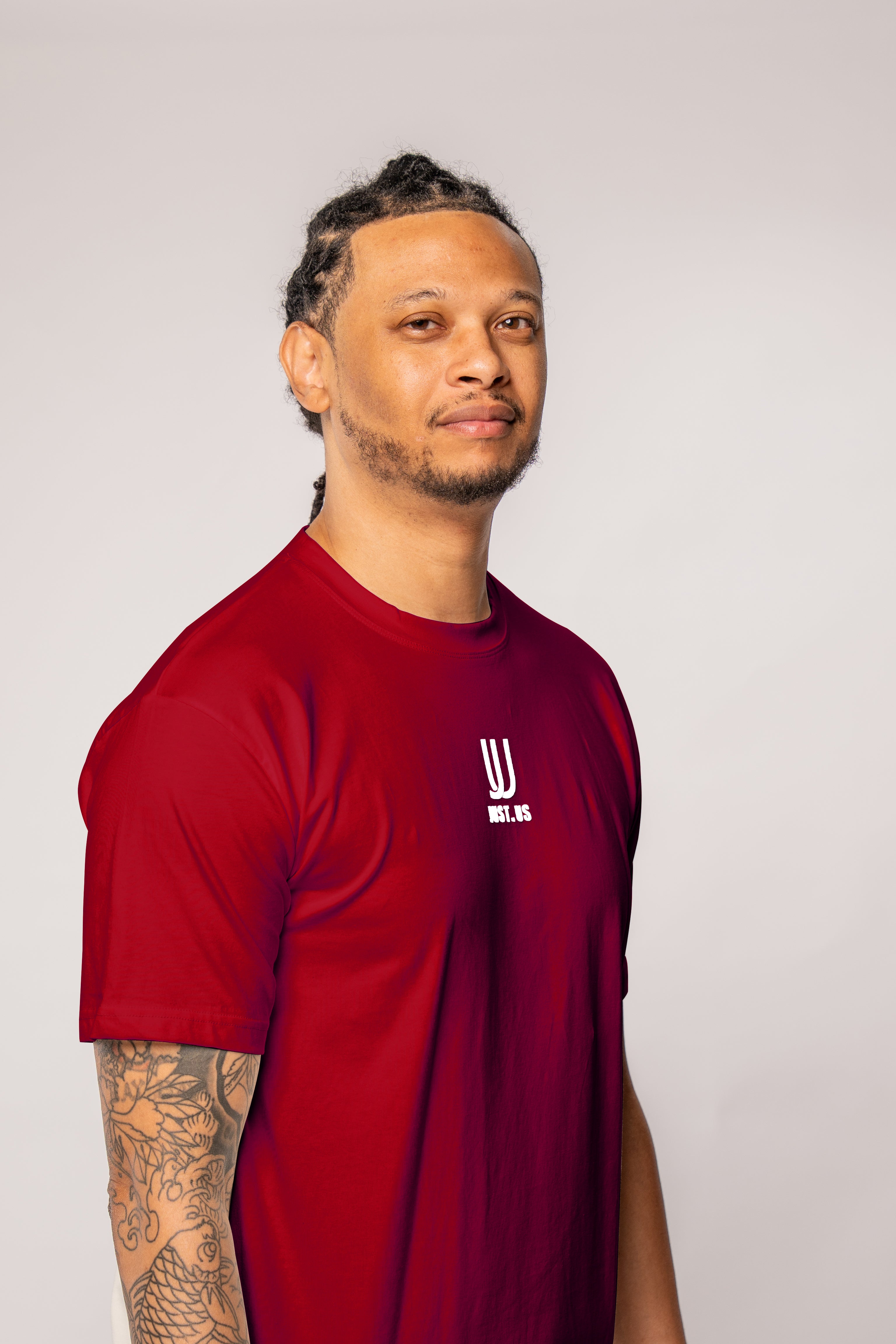 Men’s Drop Shoulder Shirt + Shorts – Just.us