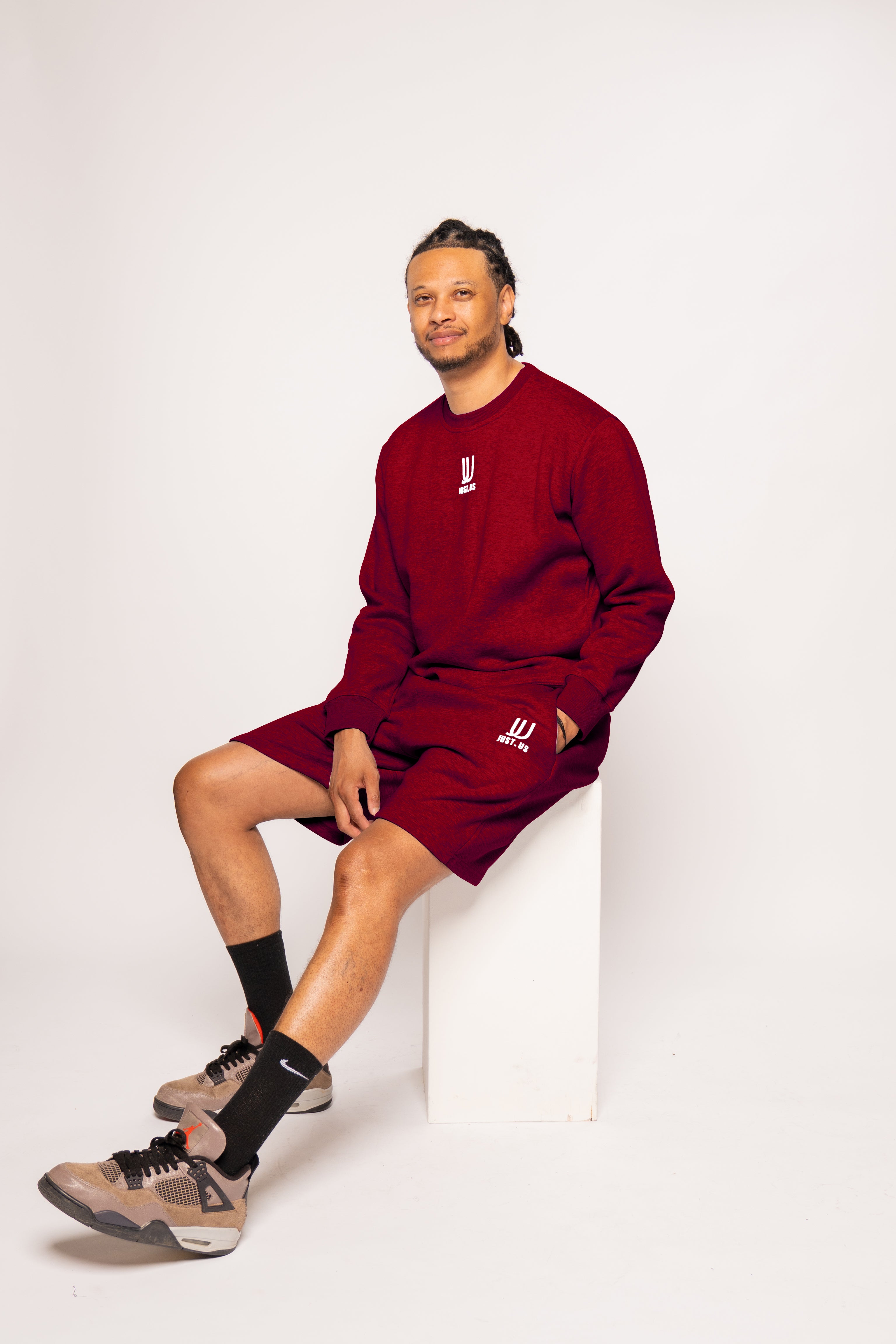 Men’s Shorts + Sweatshirt Set – Comfort Meets Style