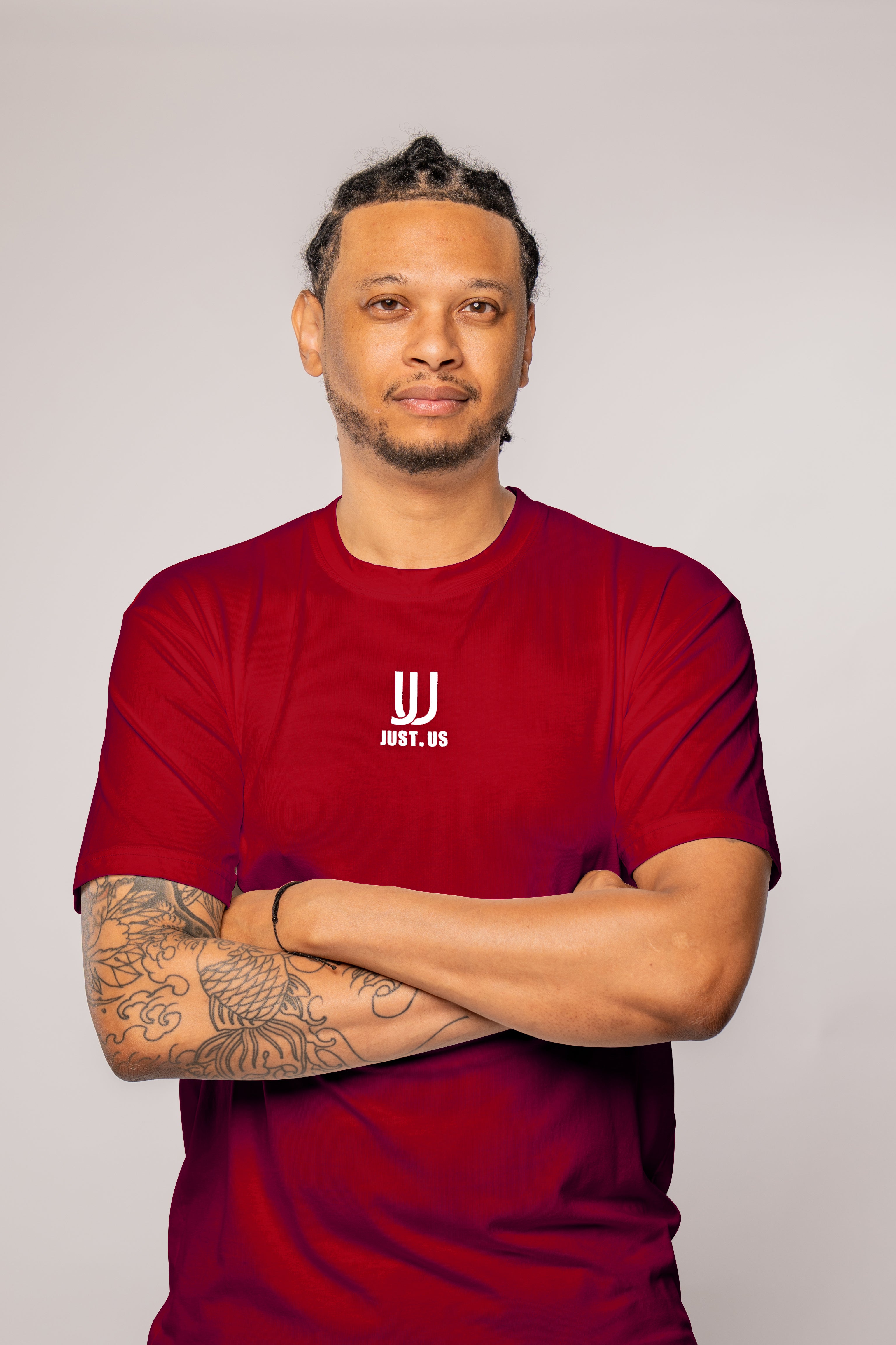 Men’s Drop Shoulder Shirt + Shorts – Just.us