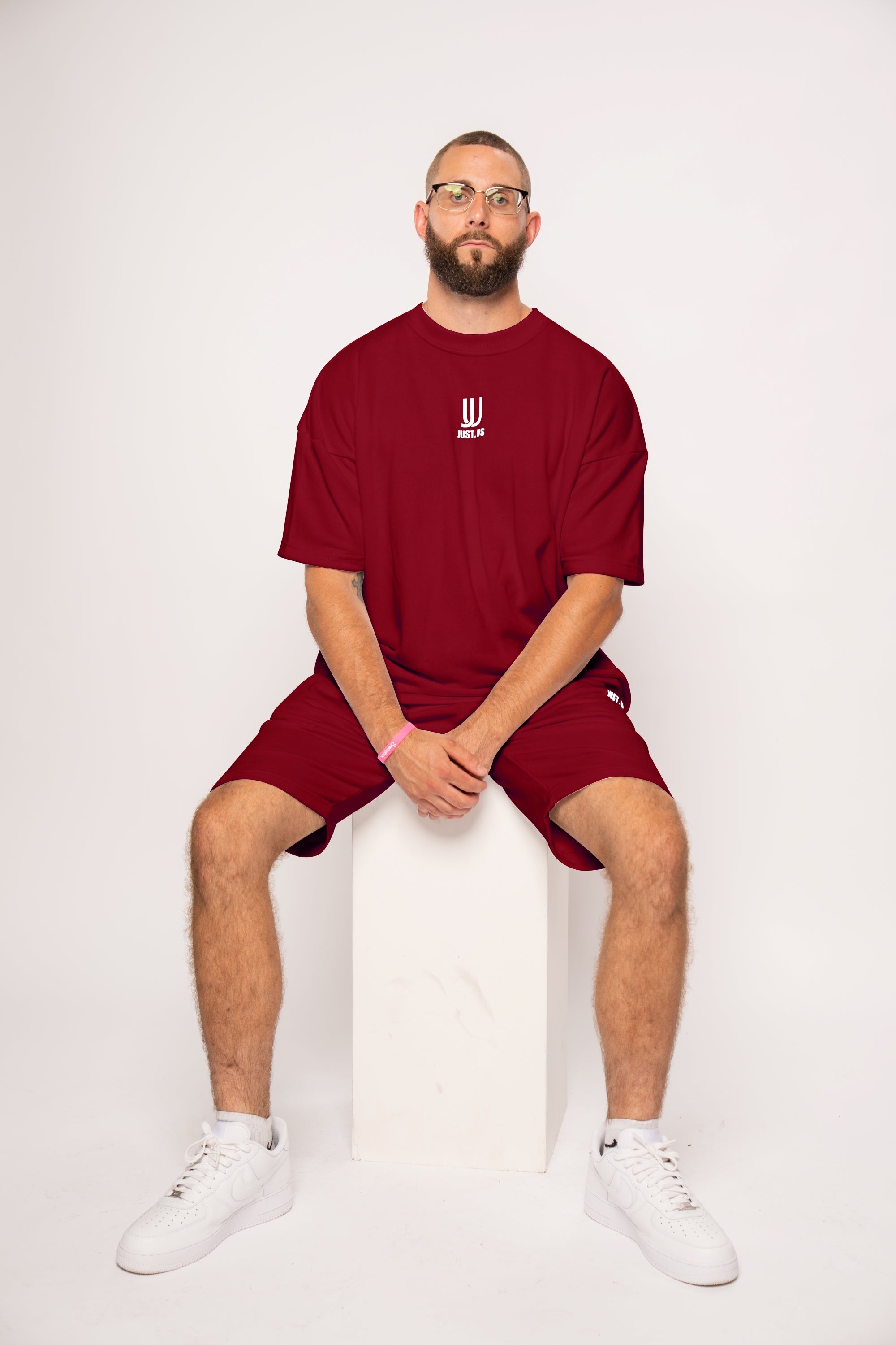 Men’s Drop Shoulder Shirt + Shorts – Just.us