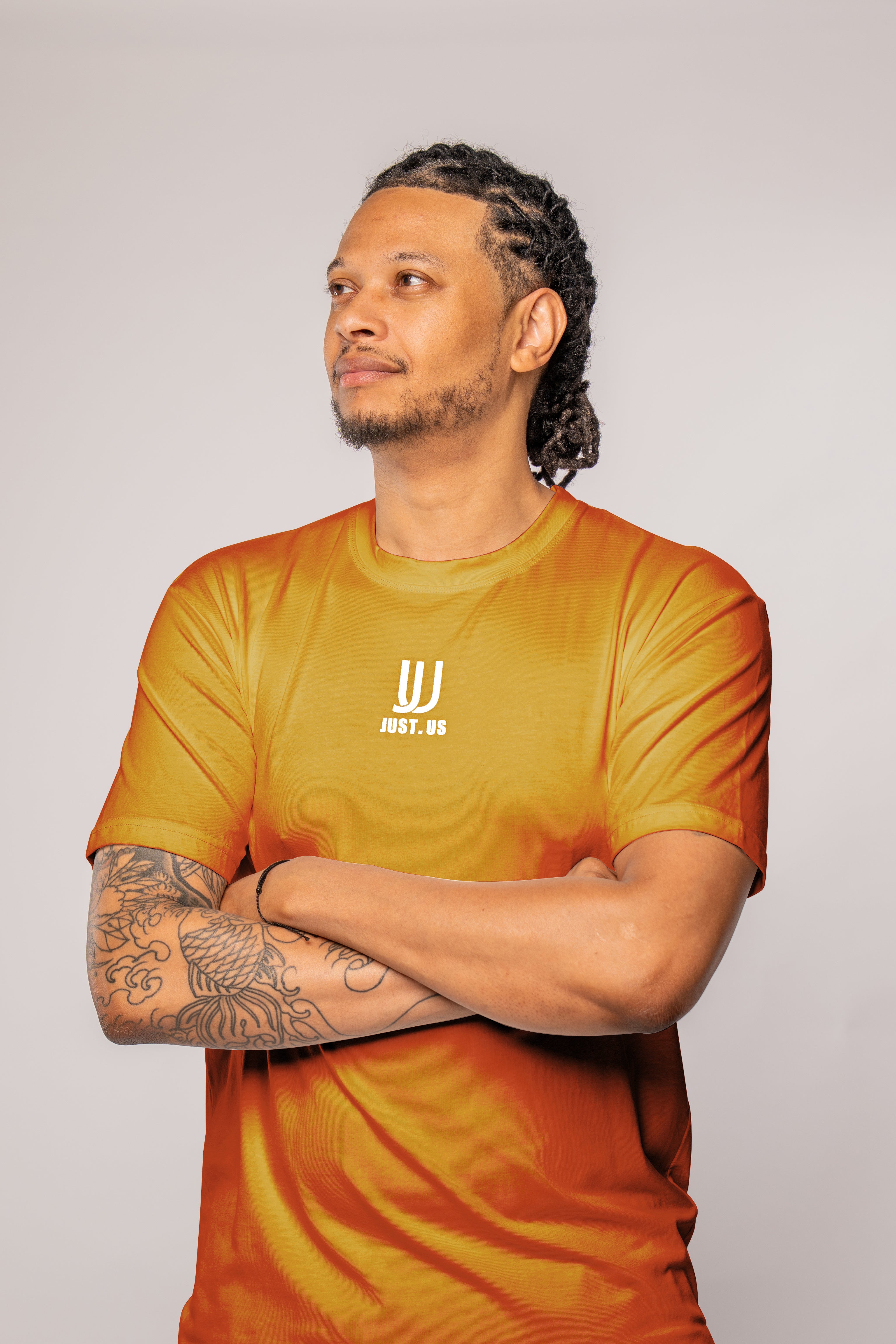 Men’s Drop Shoulder Shirt + Shorts – Just.us