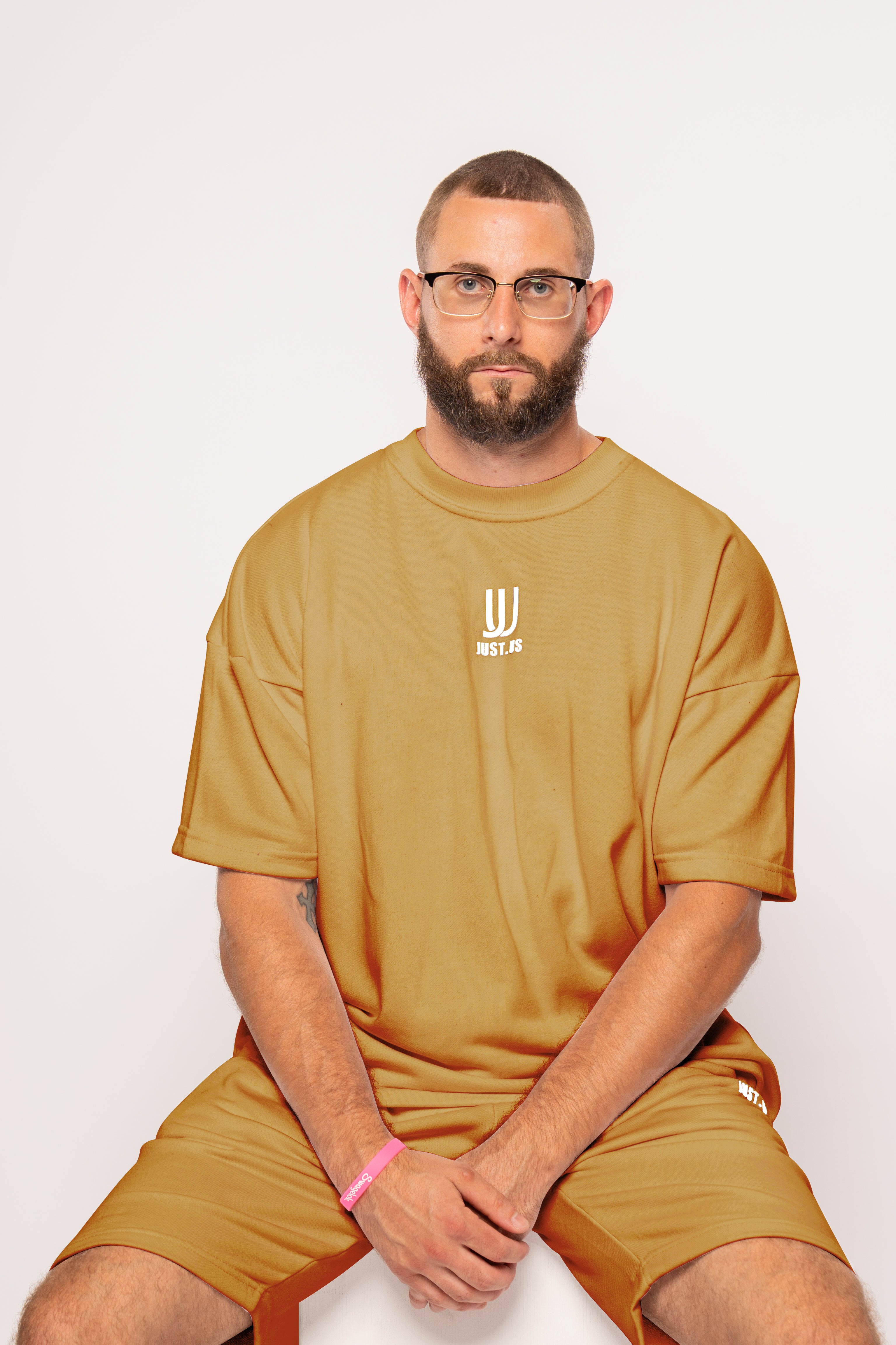 Men’s Drop Shoulder Shirt + Shorts – Just.us