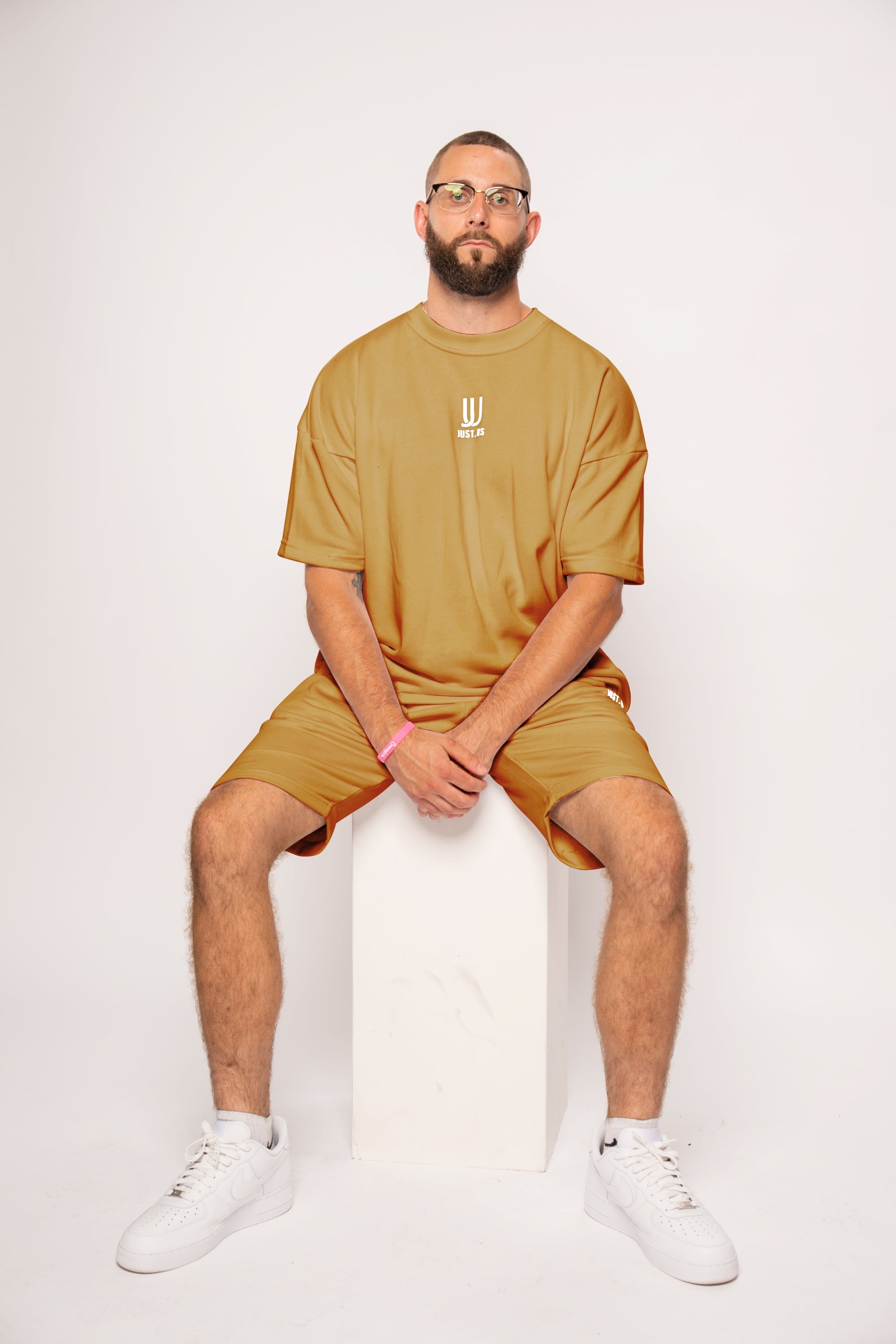 Men’s Drop Shoulder Shirt + Shorts – Just.us