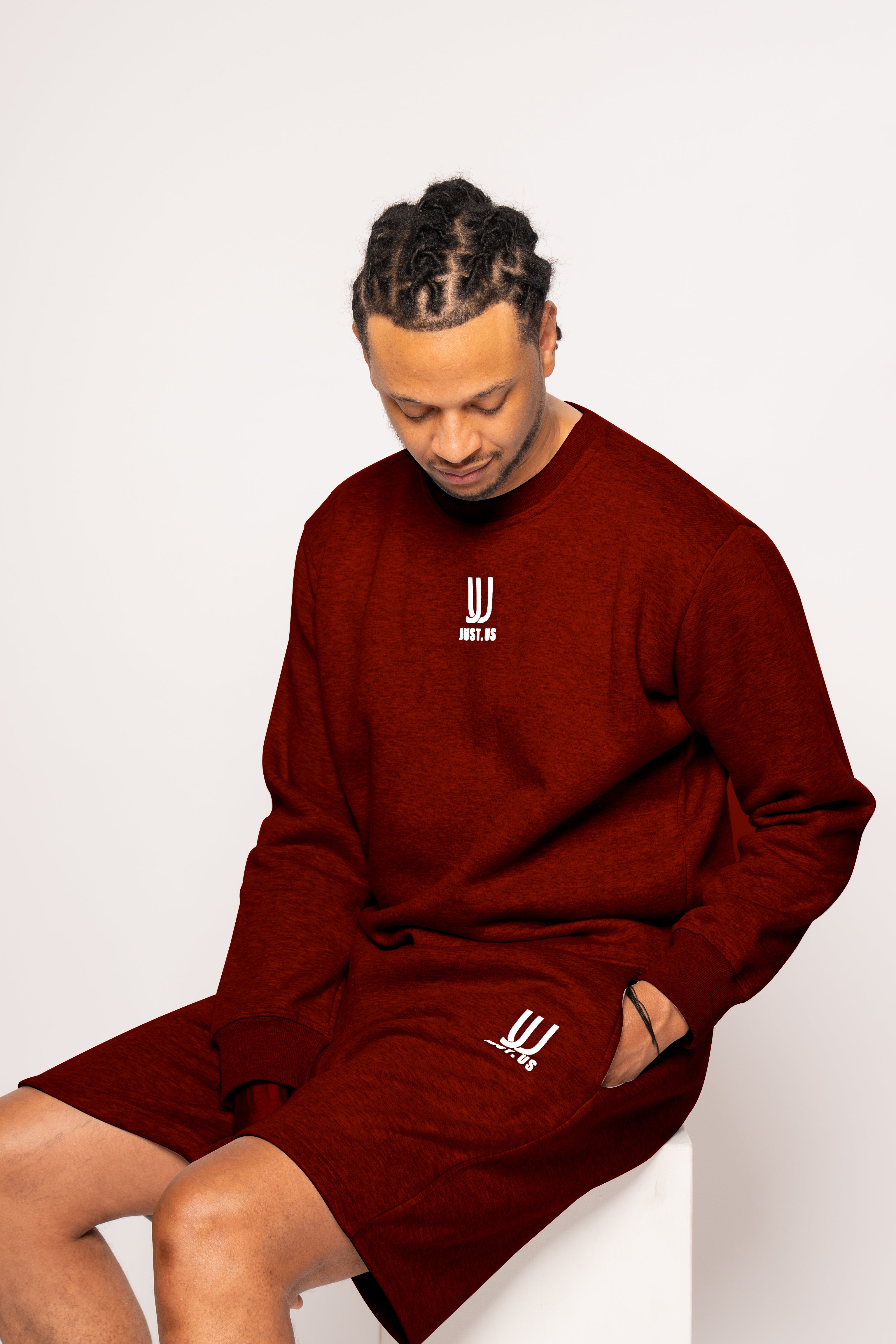 Men’s Shorts + Sweatshirt Set – Comfort Meets Style