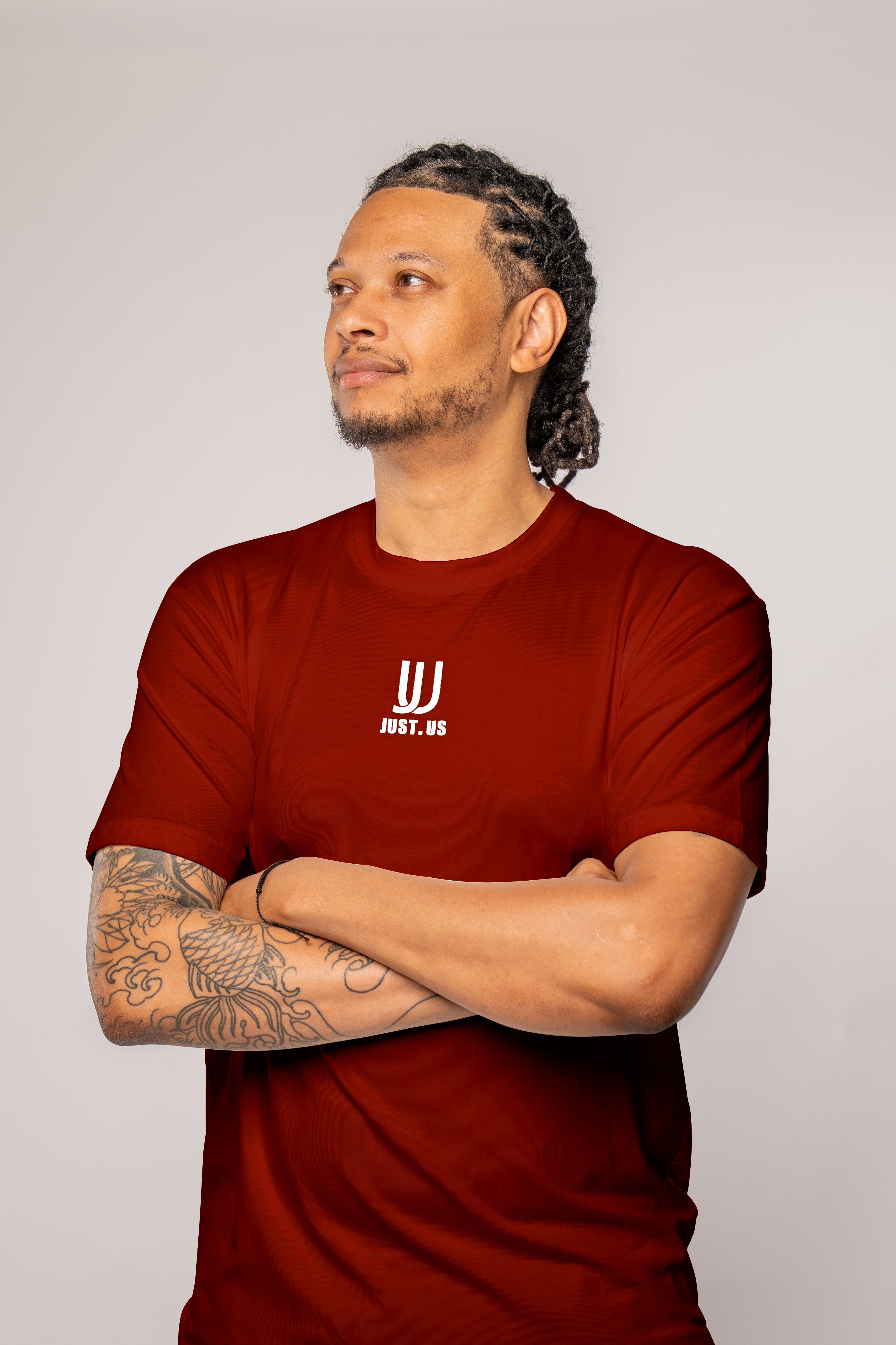 Men’s Drop Shoulder Shirt + Shorts – Just.us