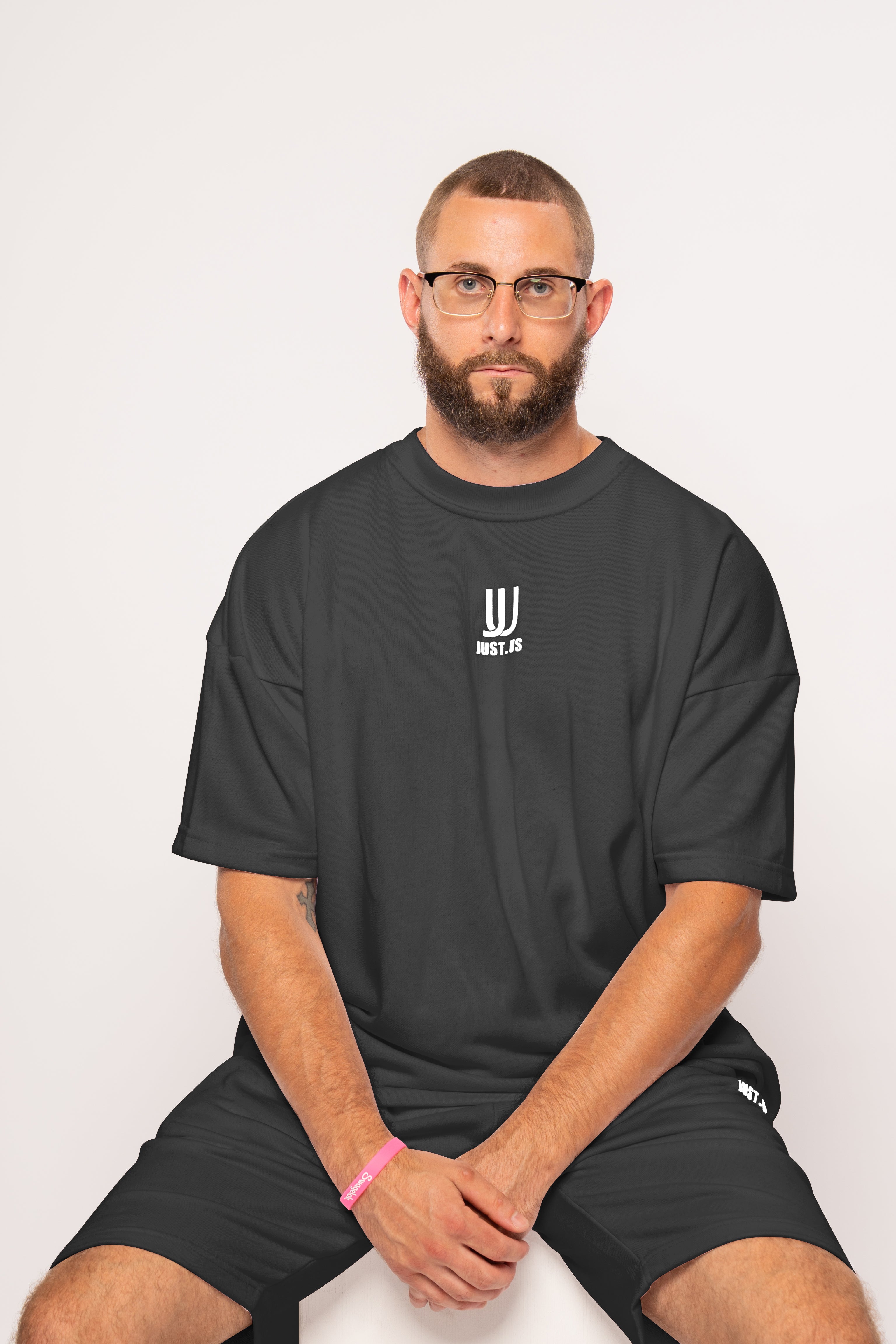 Men’s Drop Shoulder Shirt + Shorts – Just.us