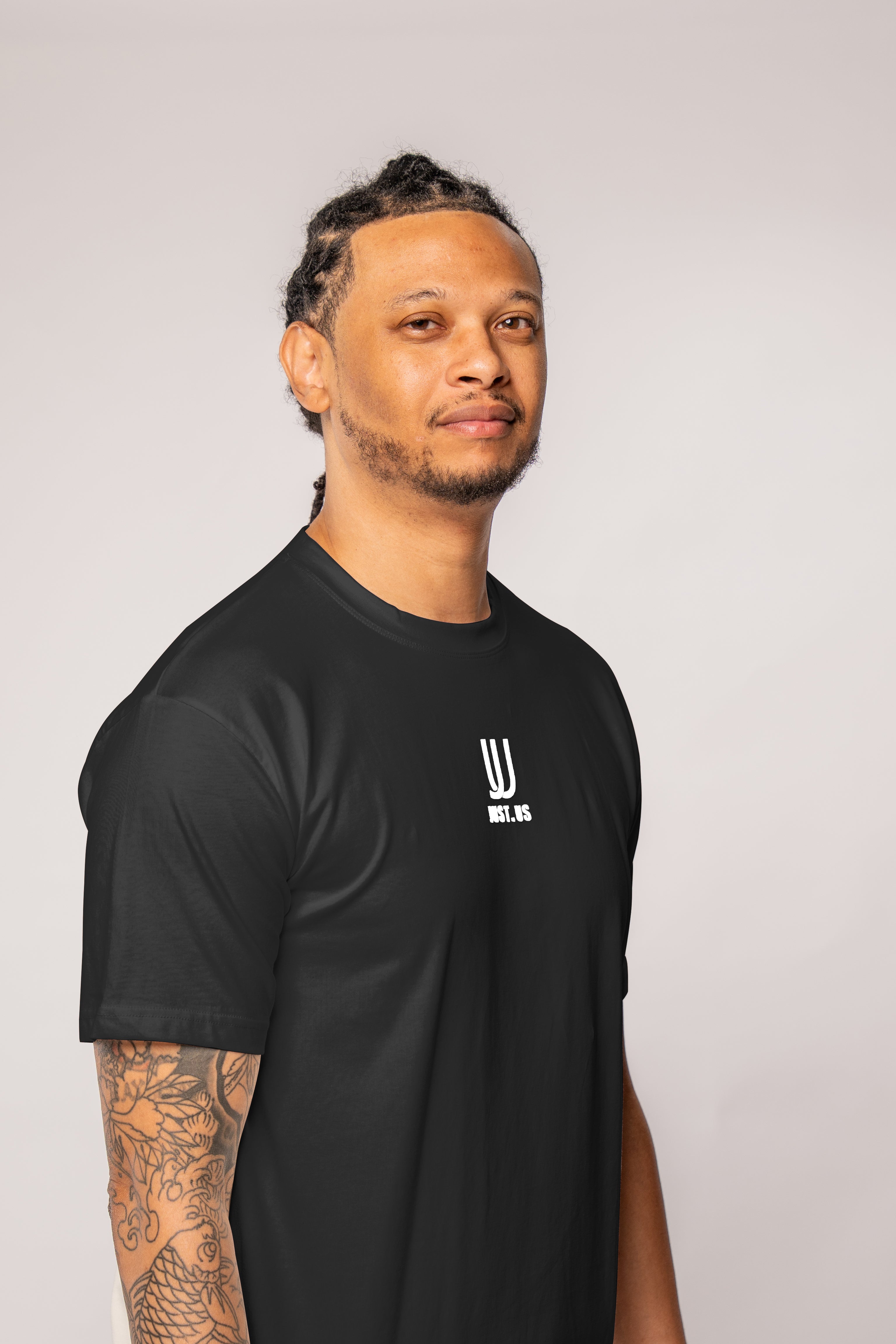 Men’s Drop Shoulder Shirt + Shorts – Just.us