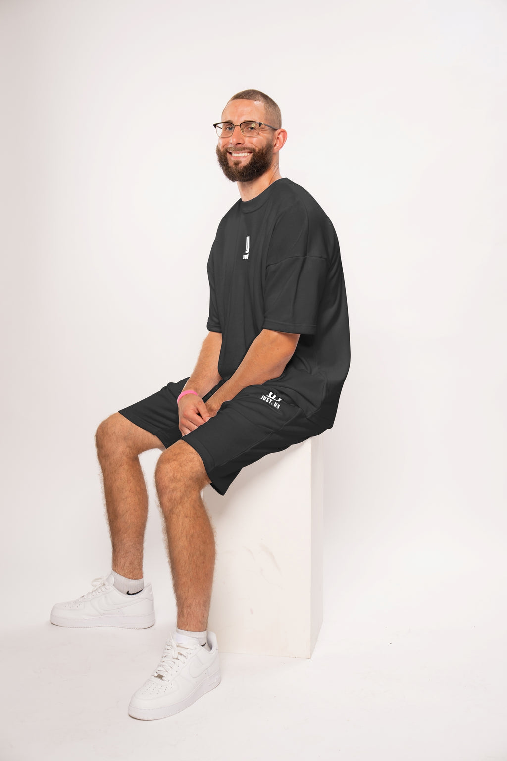 Men’s Drop Shoulder Shirt + Shorts – Just.us