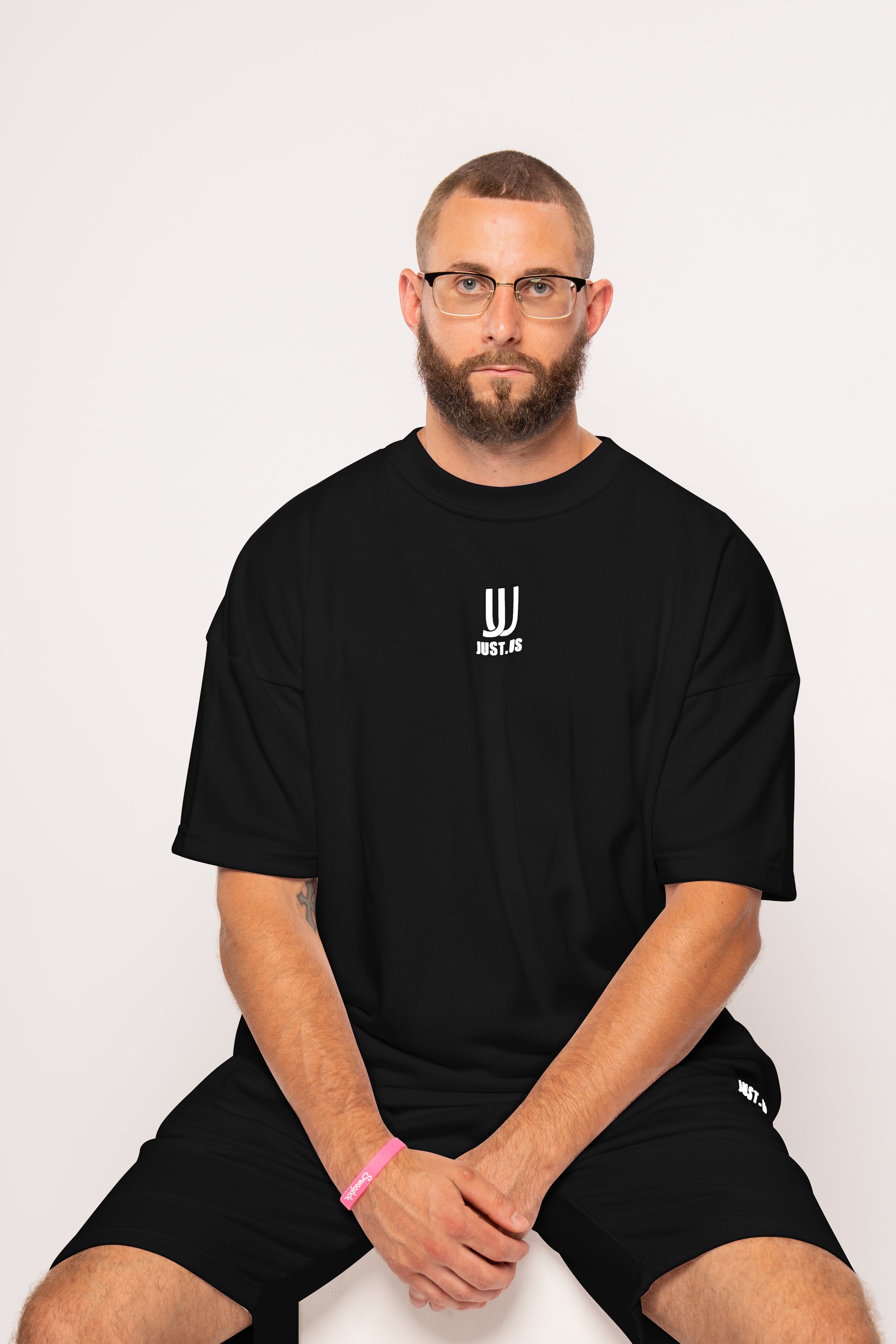 Men’s Drop Shoulder Shirt + Shorts – Just.us