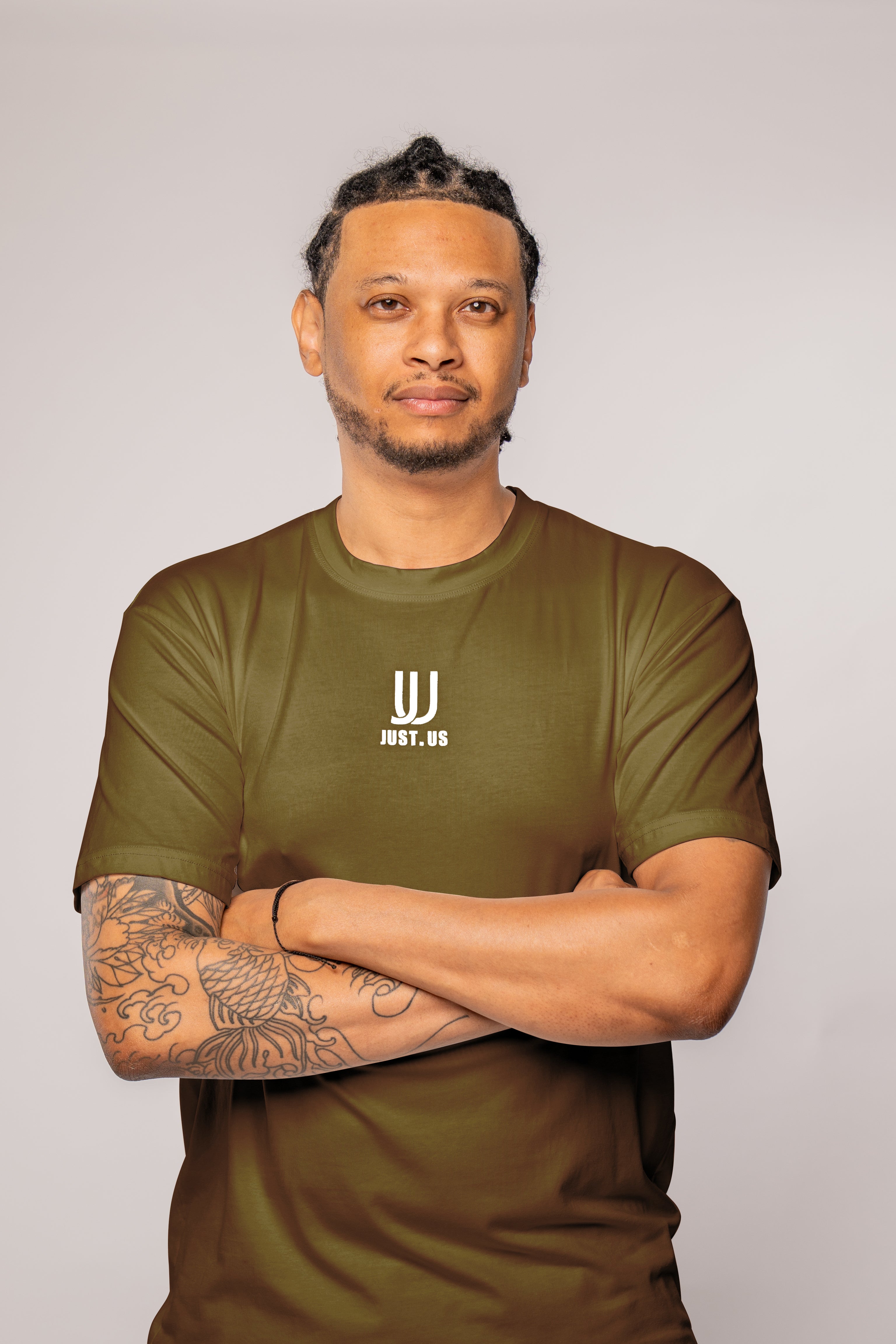 Men’s Drop Shoulder Shirt + Shorts – Just.us
