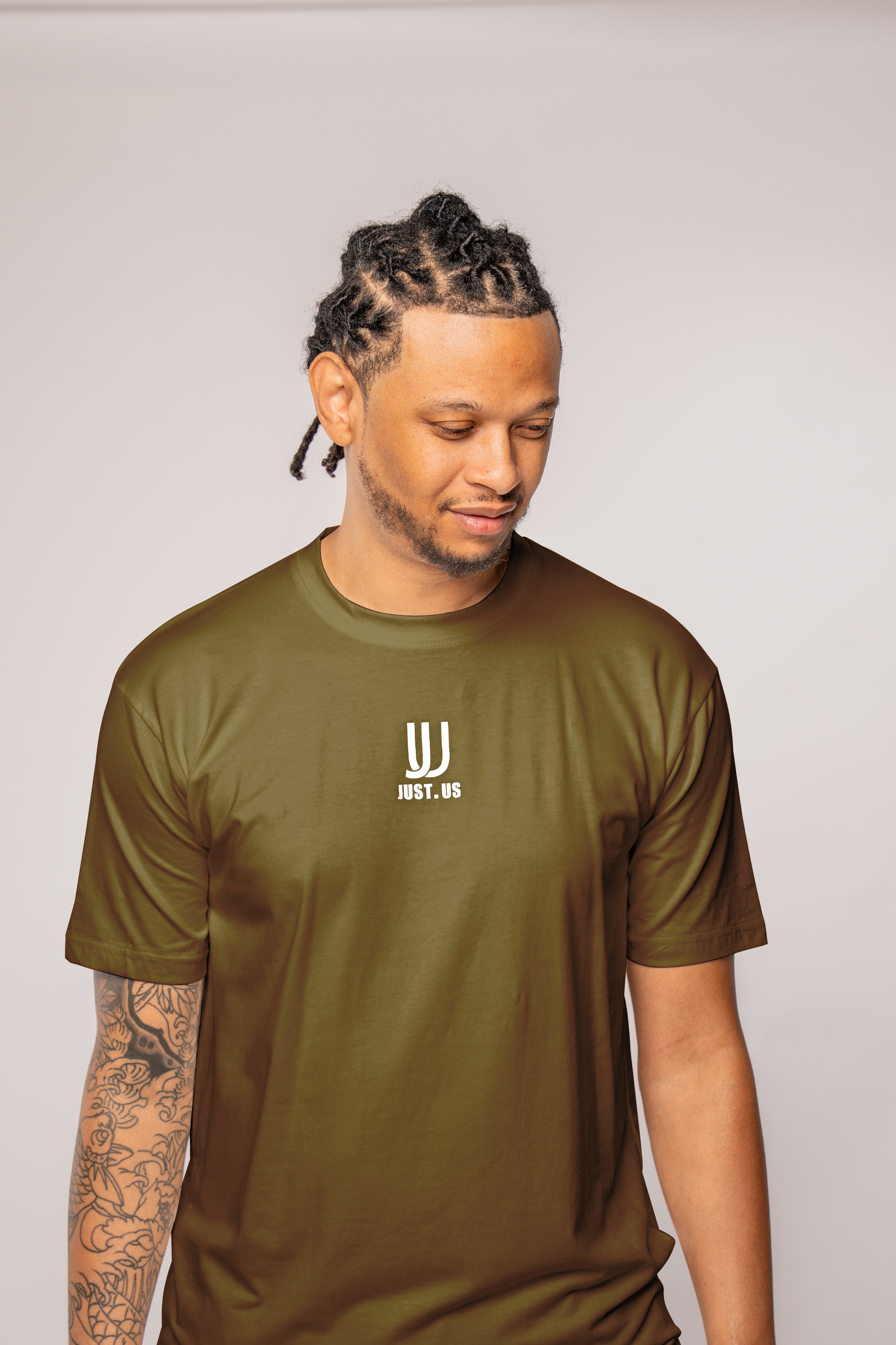 Men’s Drop Shoulder Shirt + Shorts – Just.us