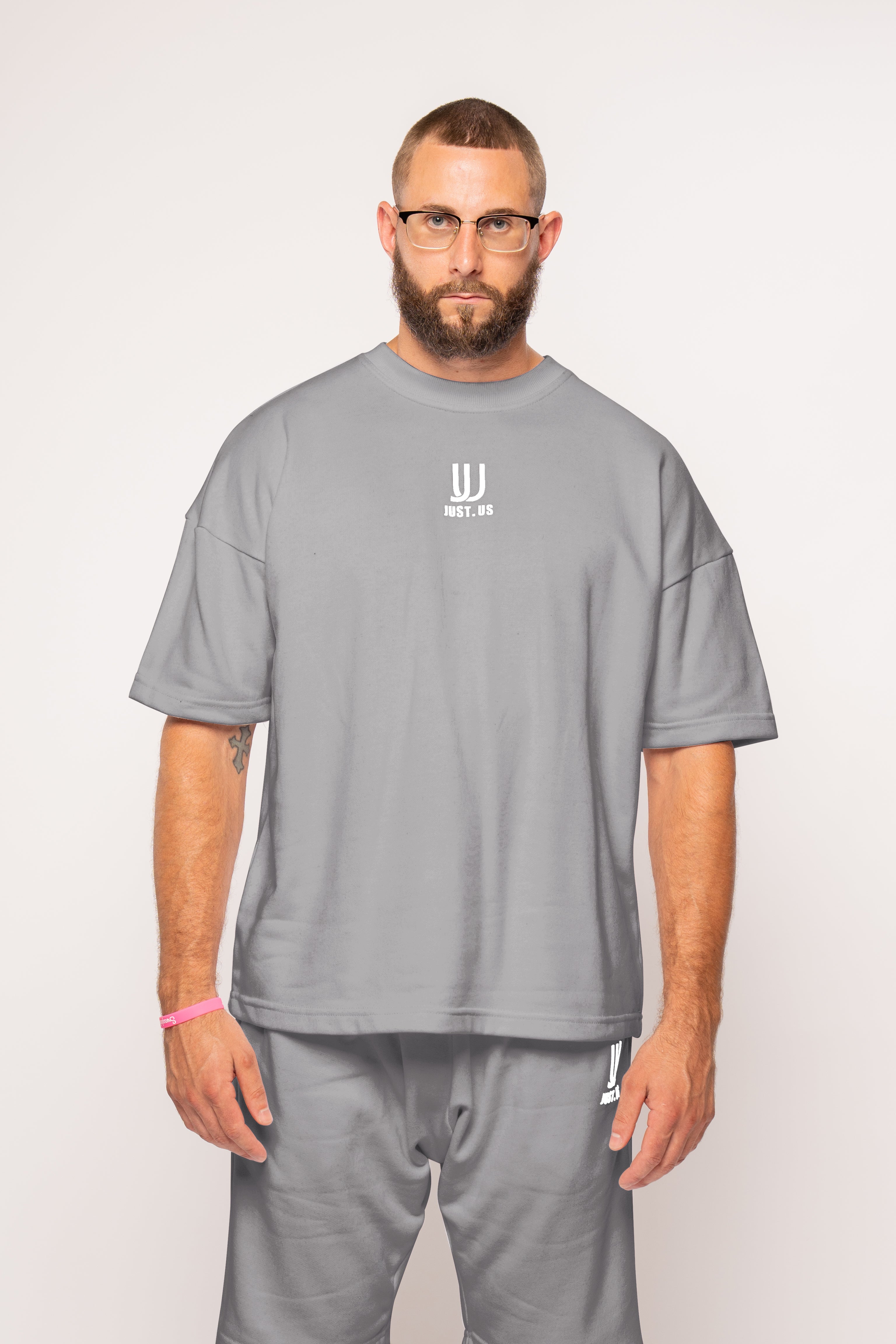 Men’s Drop Shoulder Shirt + Shorts – Just.us