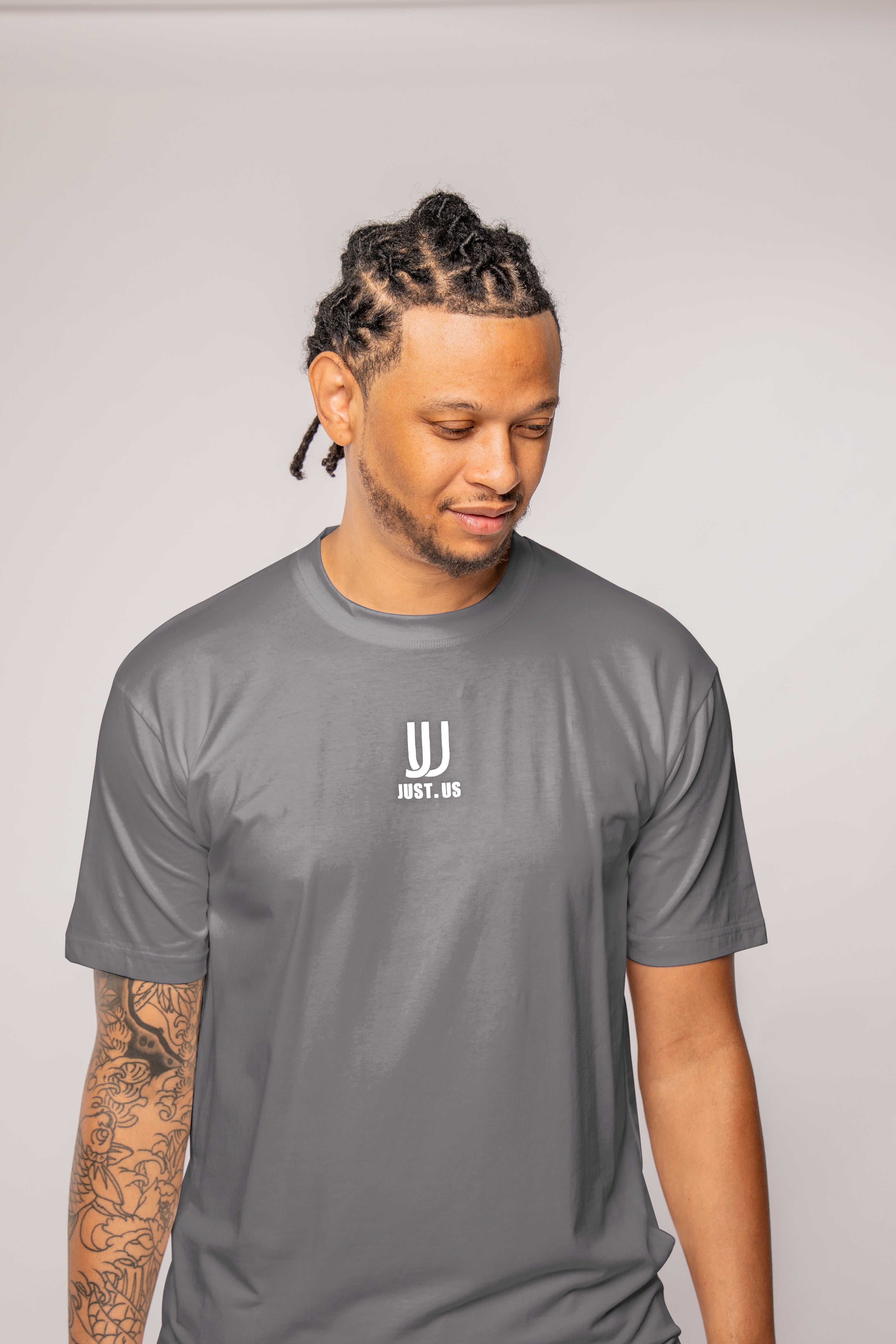 Men’s Drop Shoulder Shirt + Shorts – Just.us