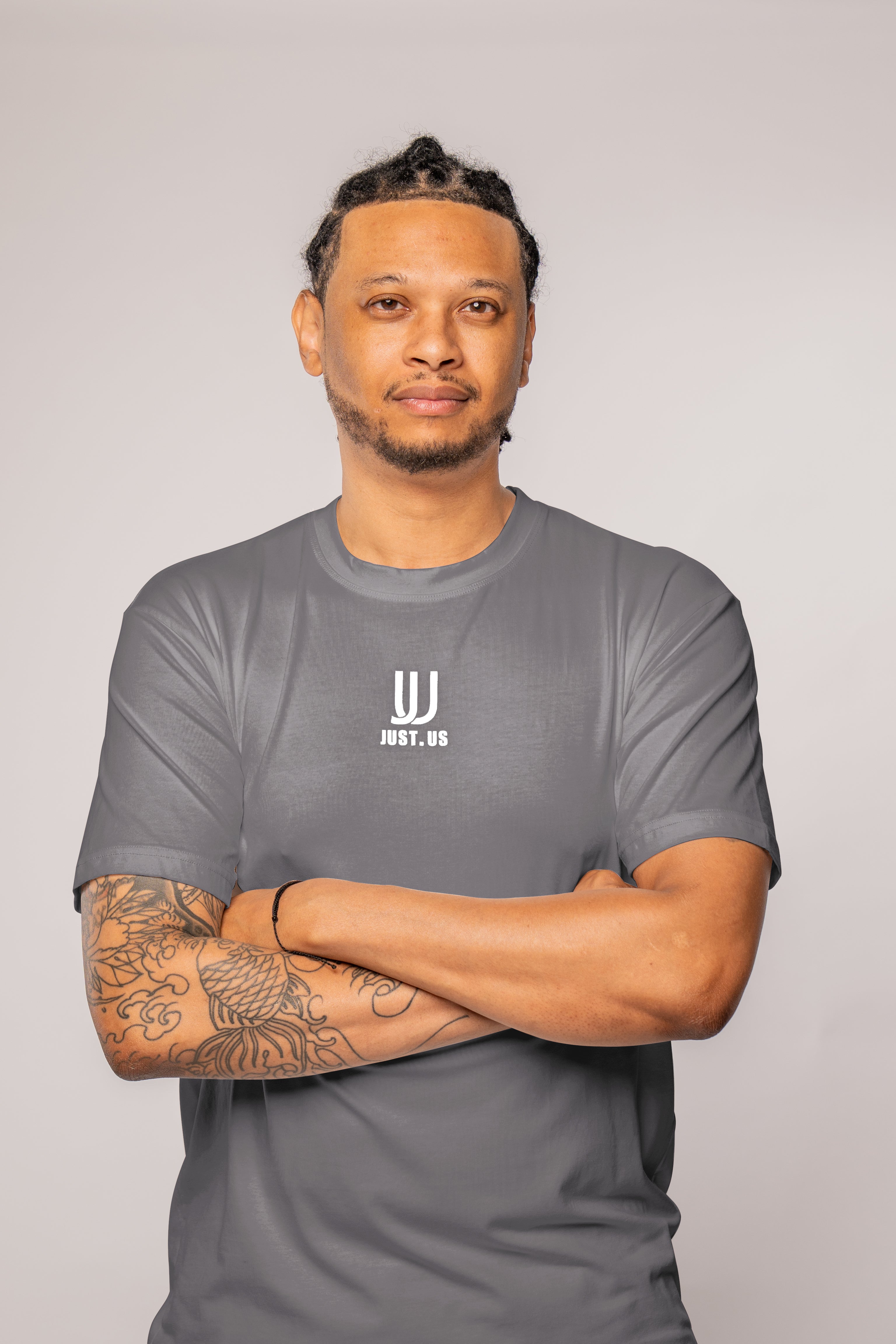 Men’s Drop Shoulder Shirt + Shorts – Just.us