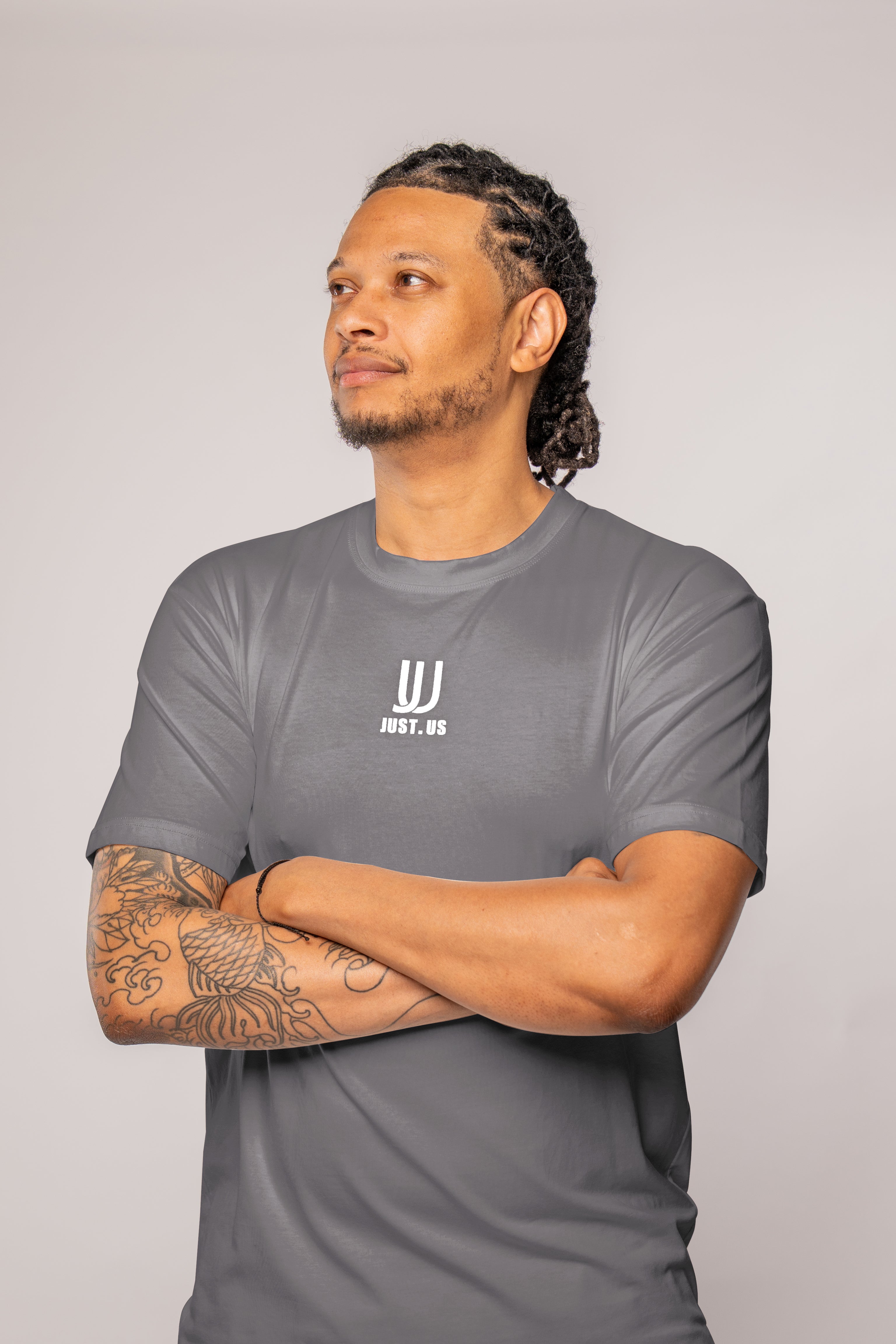 Men’s Drop Shoulder Shirt + Shorts – Just.us