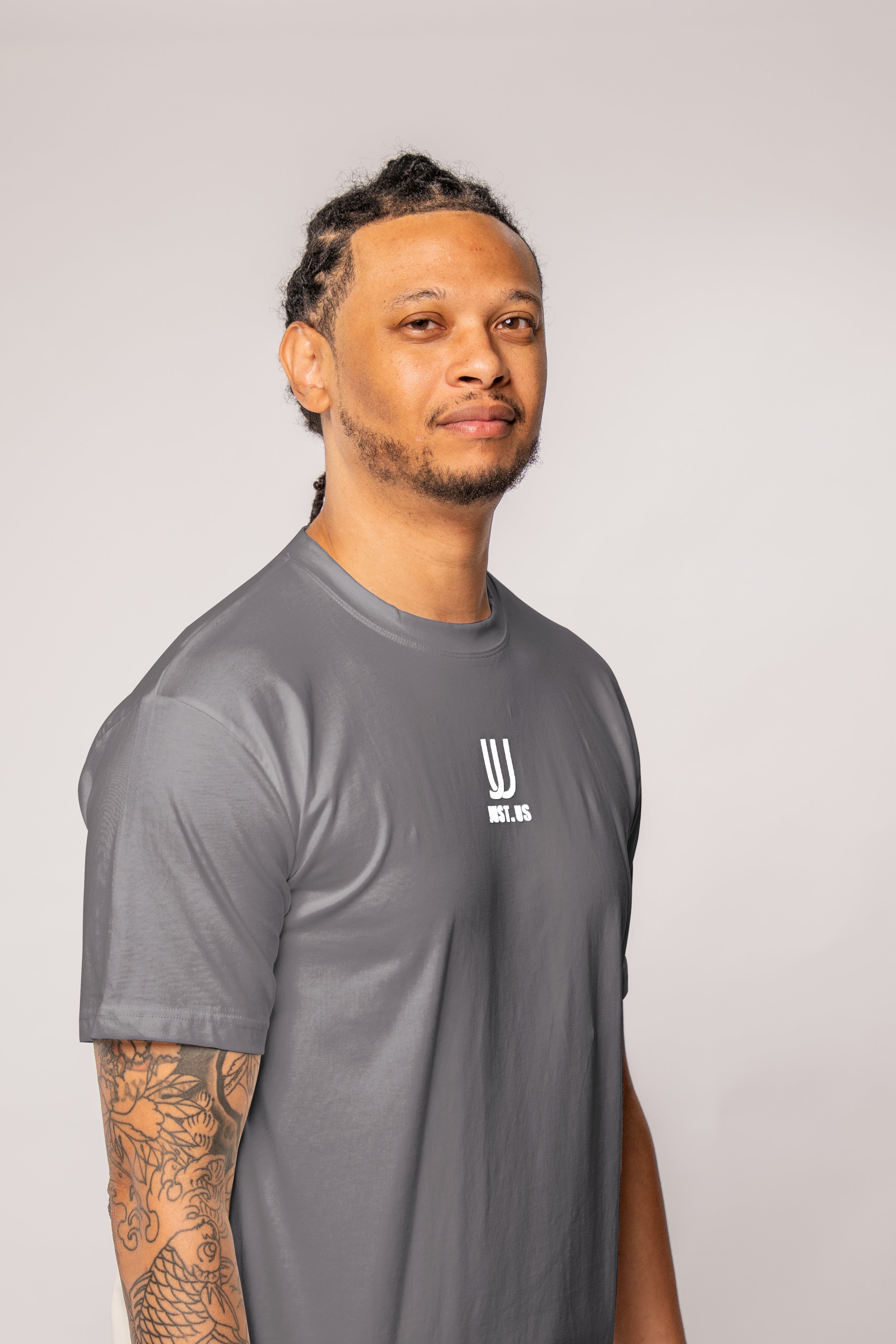 Men’s Drop Shoulder Shirt + Shorts – Just.us