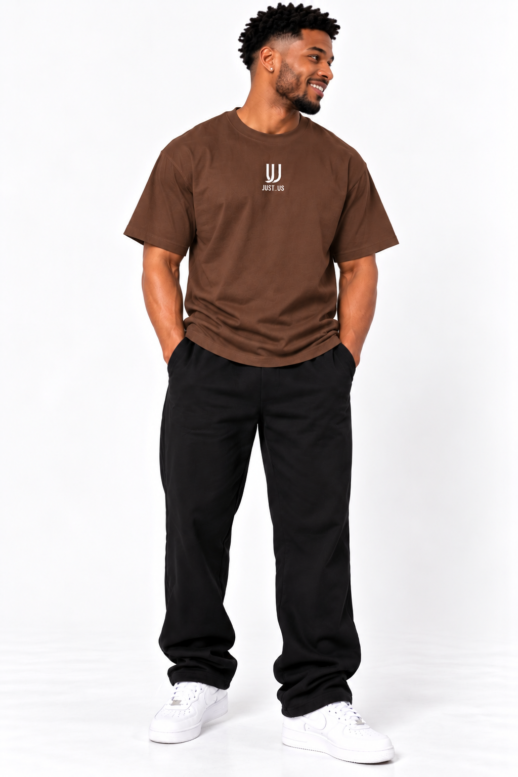 Men’s  Drop Shoulder tShirt– Just.us