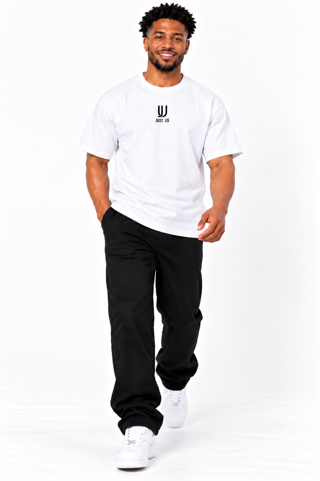 Men’s  Drop Shoulder tShirt– Just.us