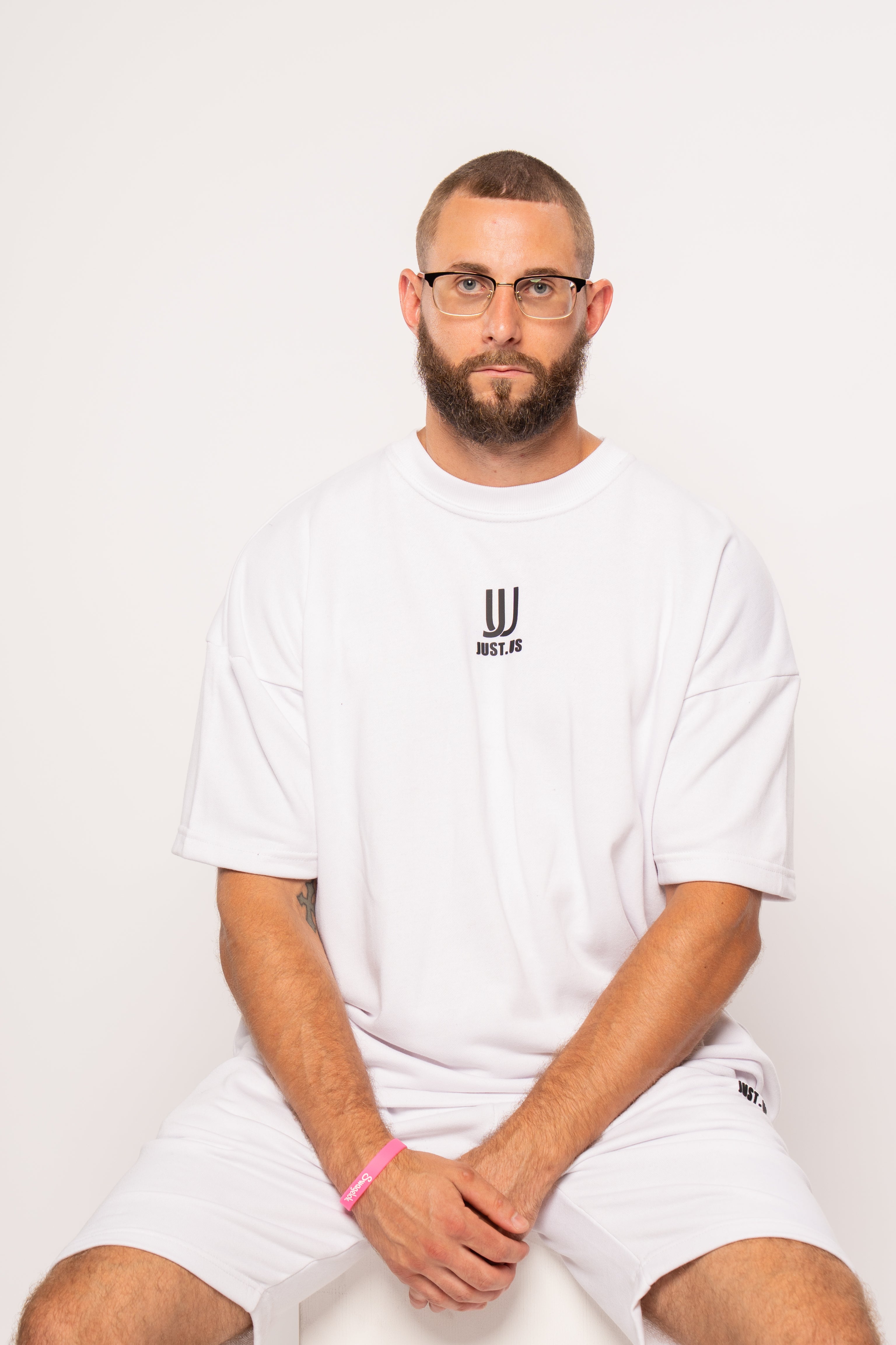 Men’s Drop Shoulder Shirt + Shorts – Just.us