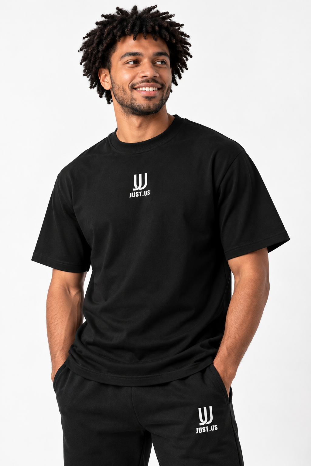 Men’s  Drop Shoulder tShirt– Just.us