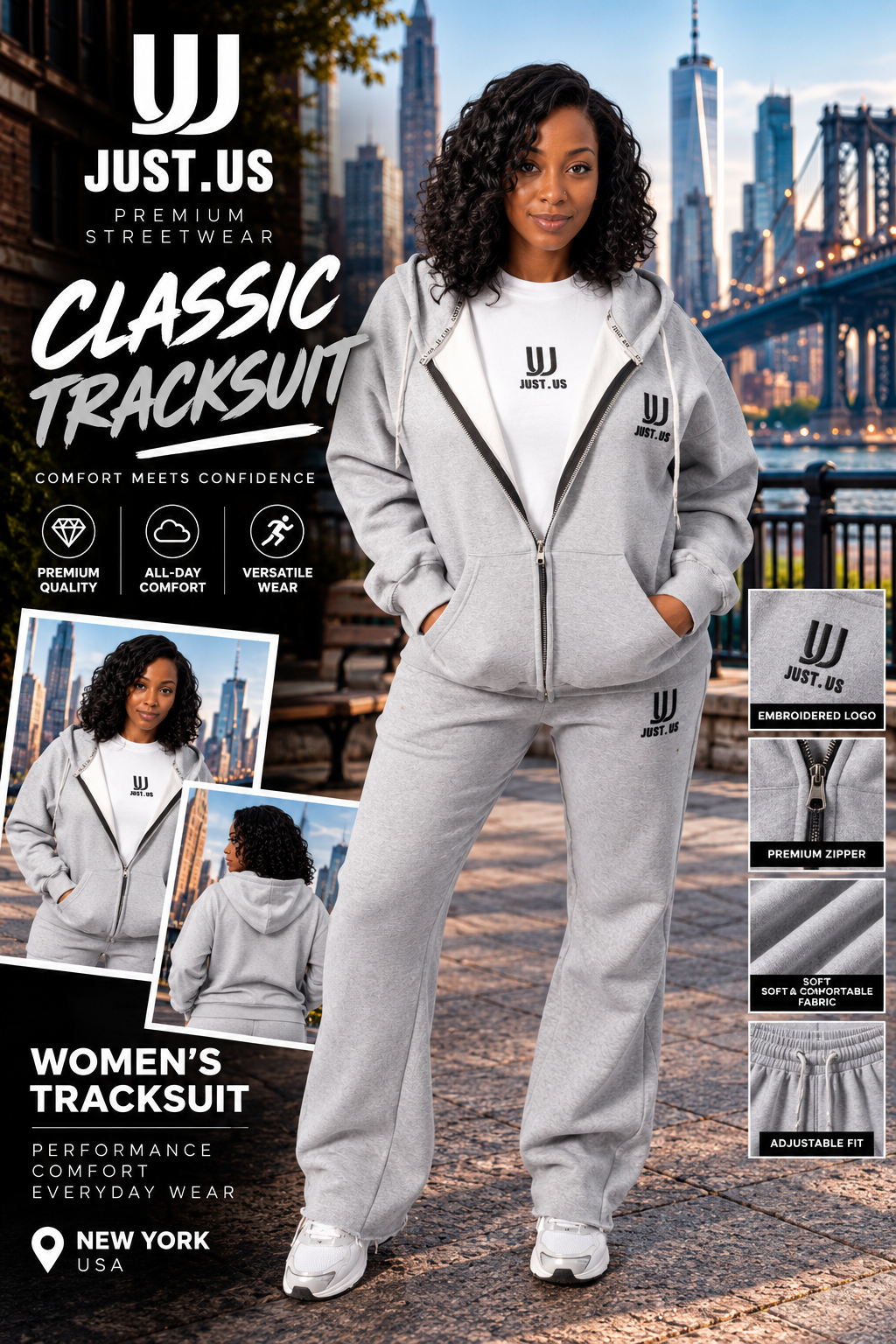 Classic hoodie with Flares