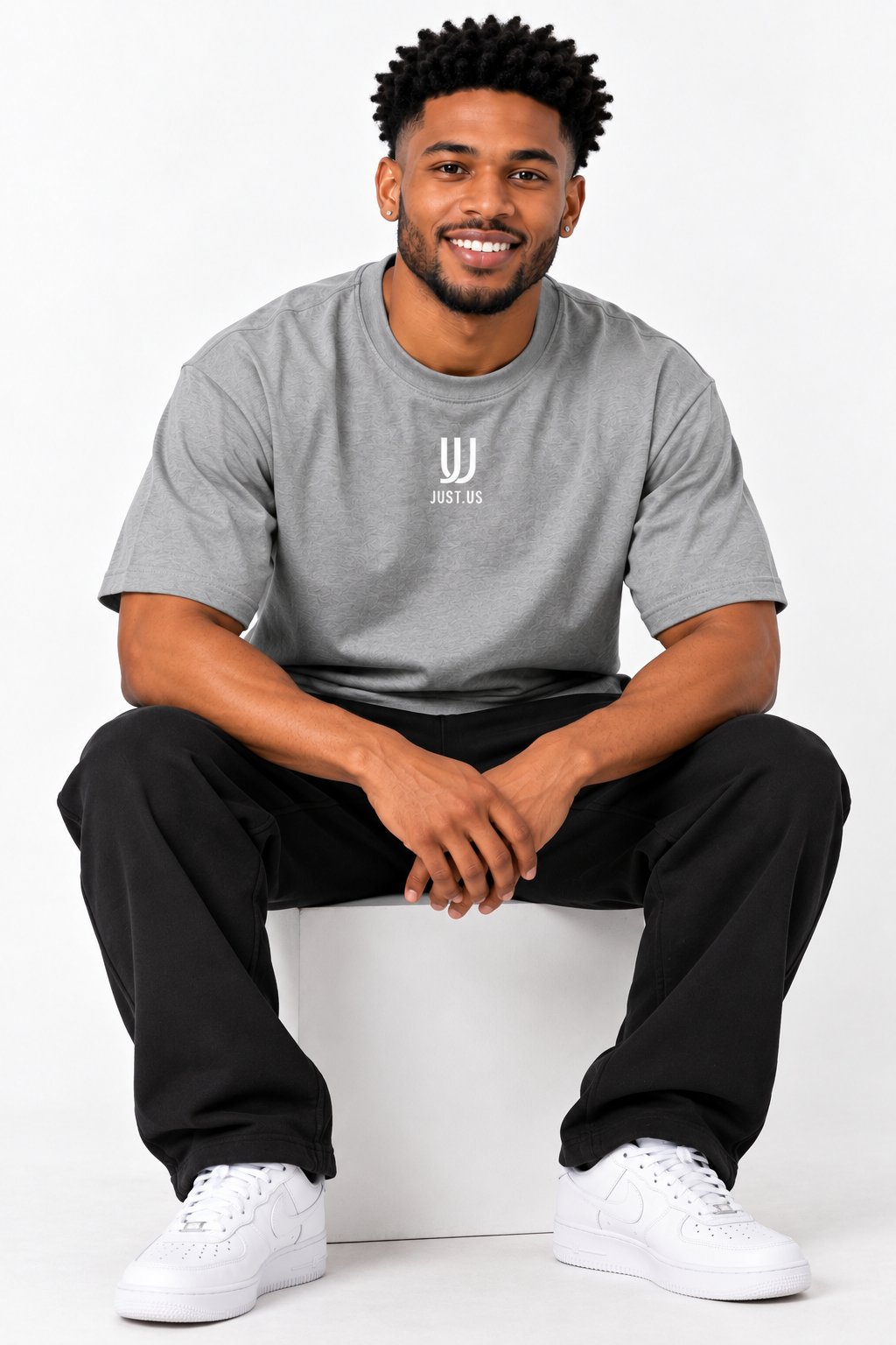 Men’s  Drop Shoulder tShirt– Just.us