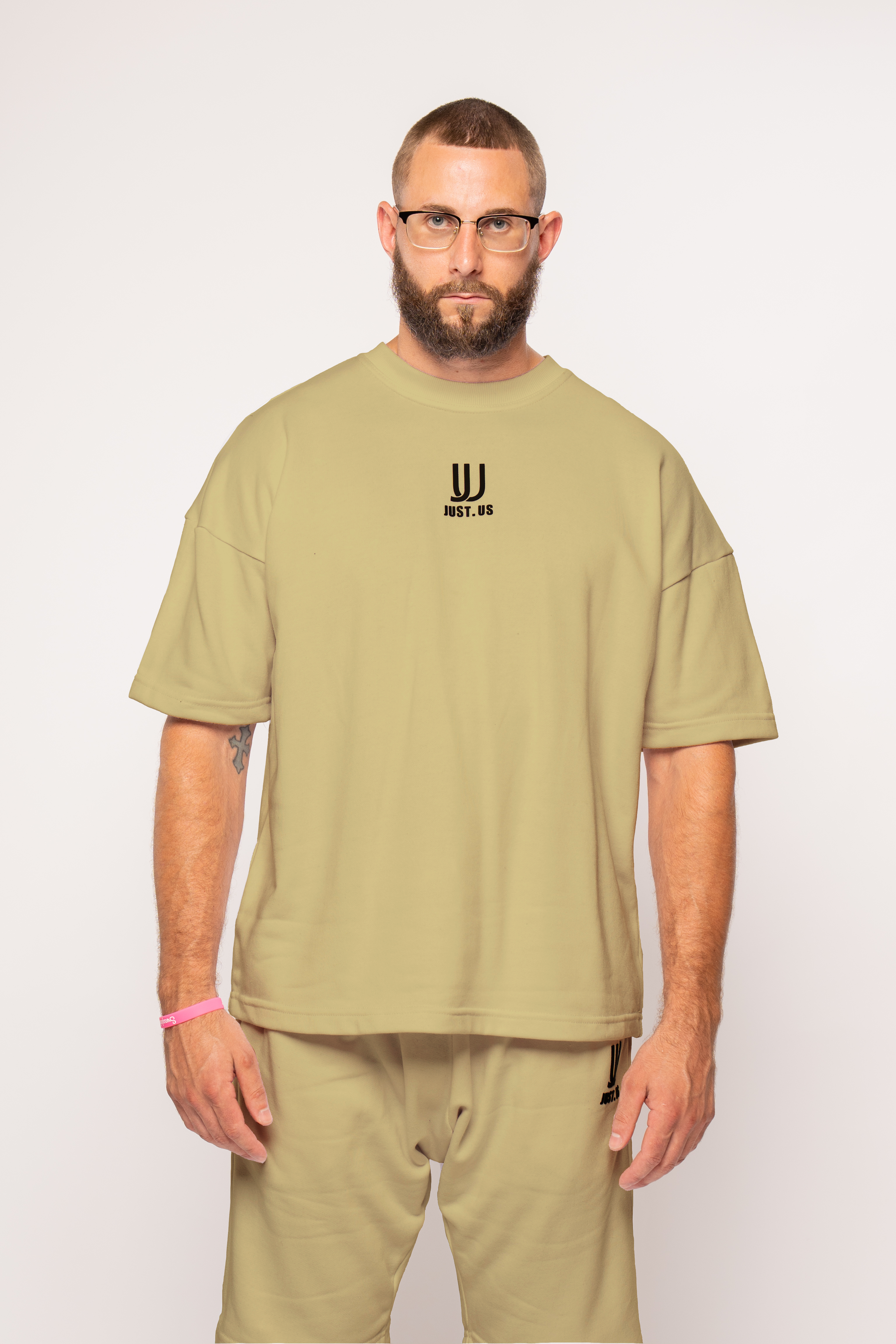 Men’s Drop Shoulder Shirt + Shorts – Just.us
