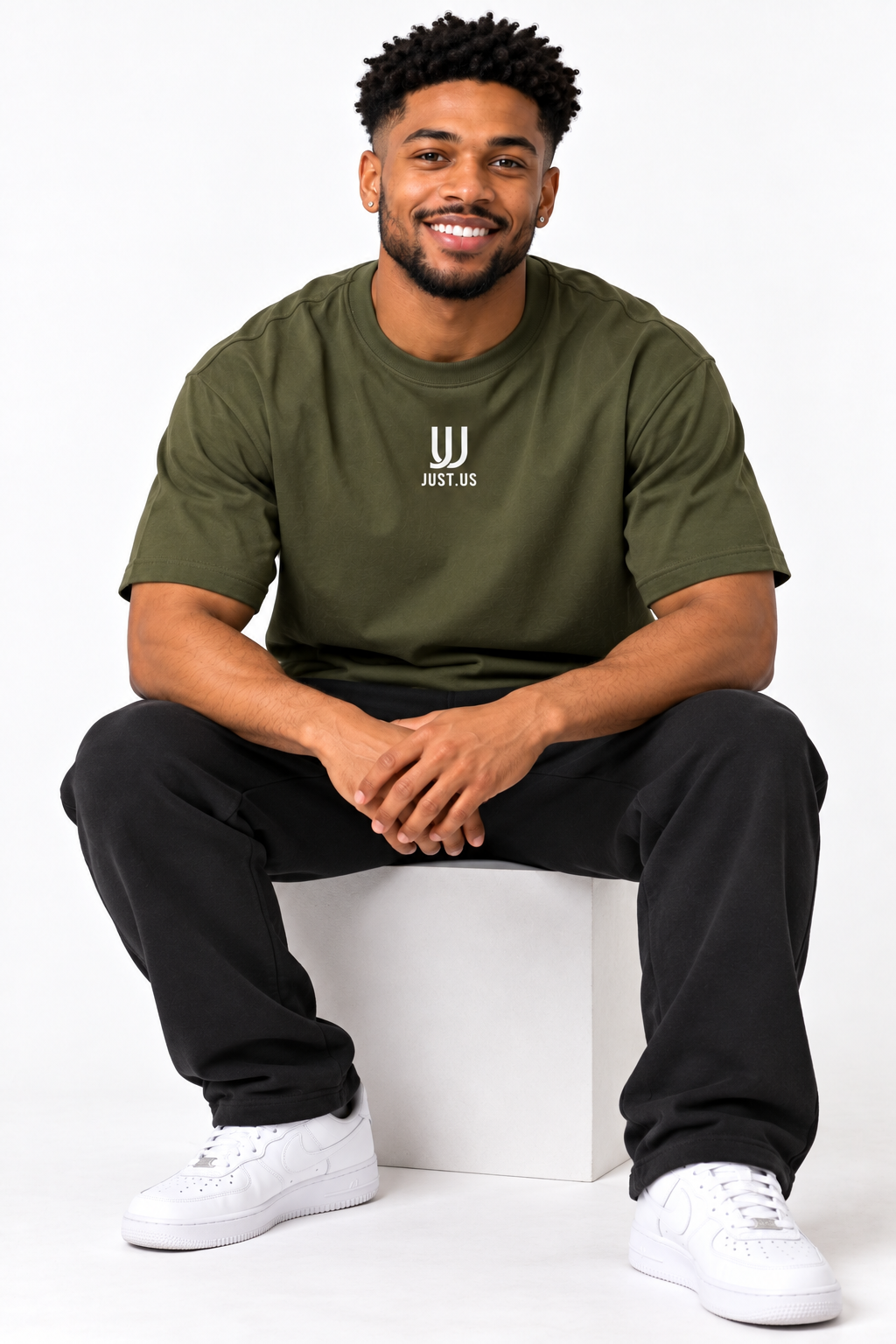 Men’s  Drop Shoulder tShirt– Just.us
